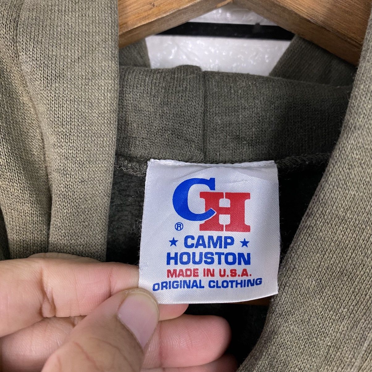 Vintage Vintage Camp Houston Hoodie Rush Big Logo Spell Out USA Size US M / EU 48-50 / 2 - 20 Thumbnail