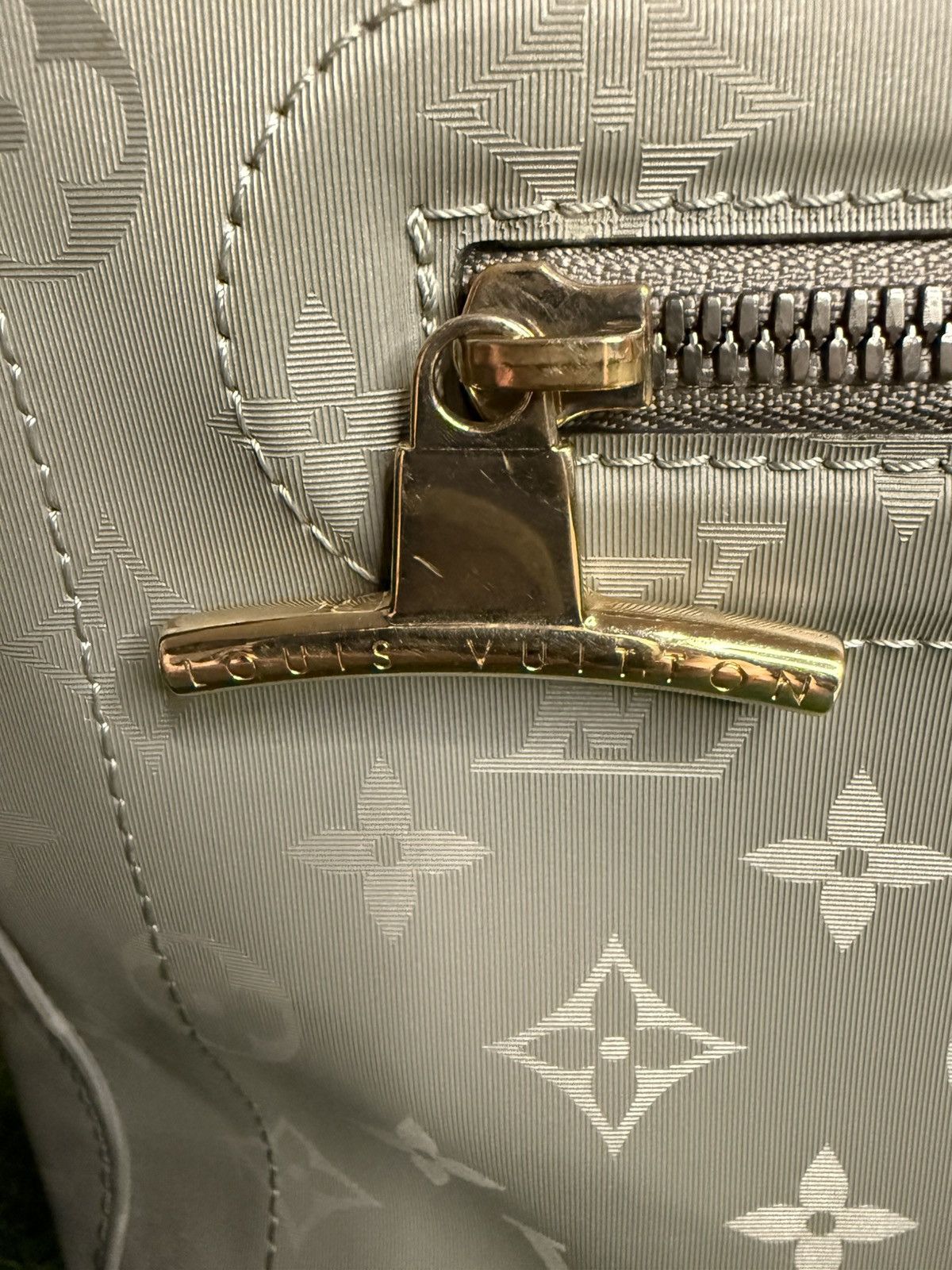Louis Vuitton GRAIL 🦄📜 LV ~ Kim Jones Era Titanium Monogram Backpack Size ONE SIZE - 13 Thumbnail
