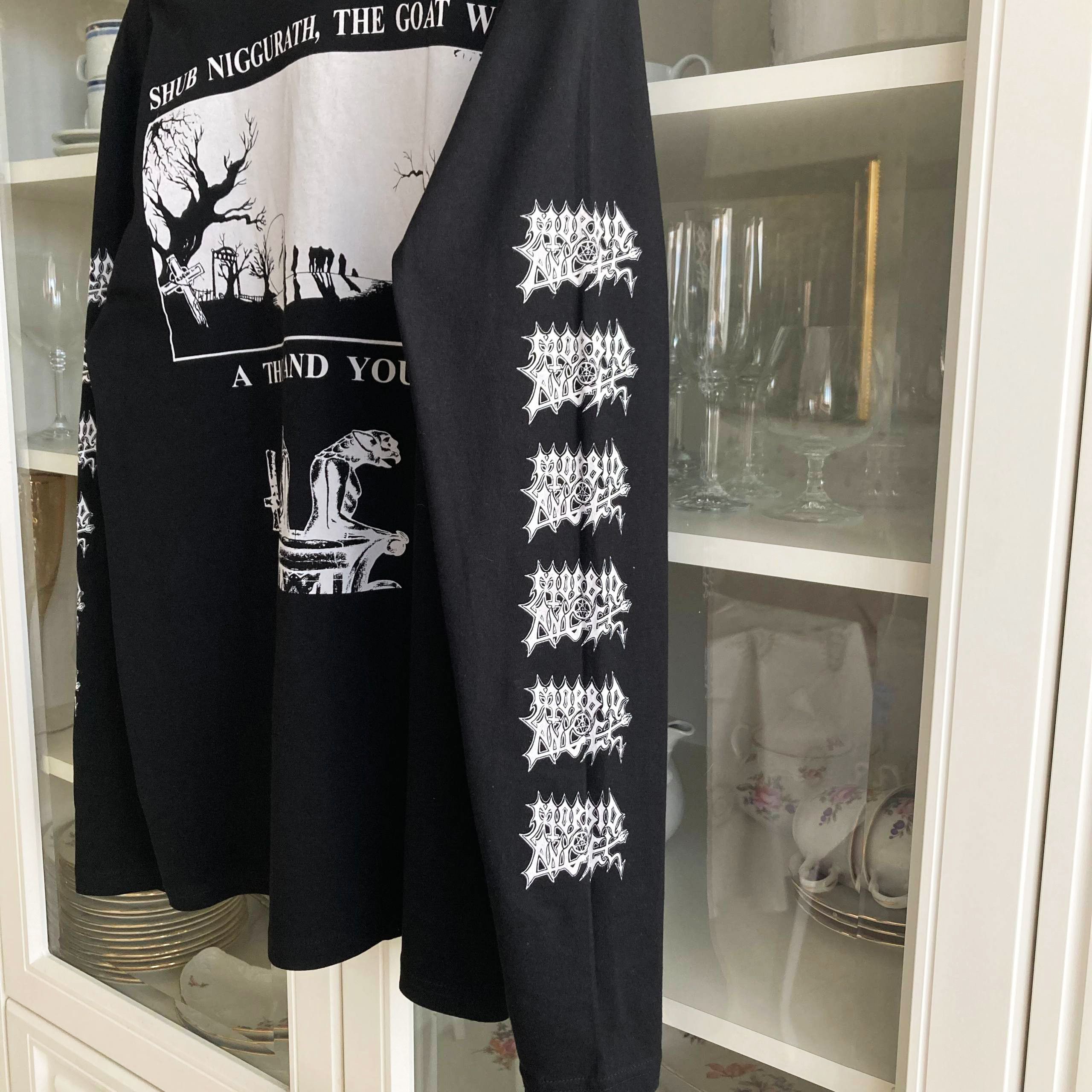 Band Tees Long Sleeve Morbid Angel - Abominations Of Desolation Size US L / EU 52-54 / 3 - 7 Thumbnail