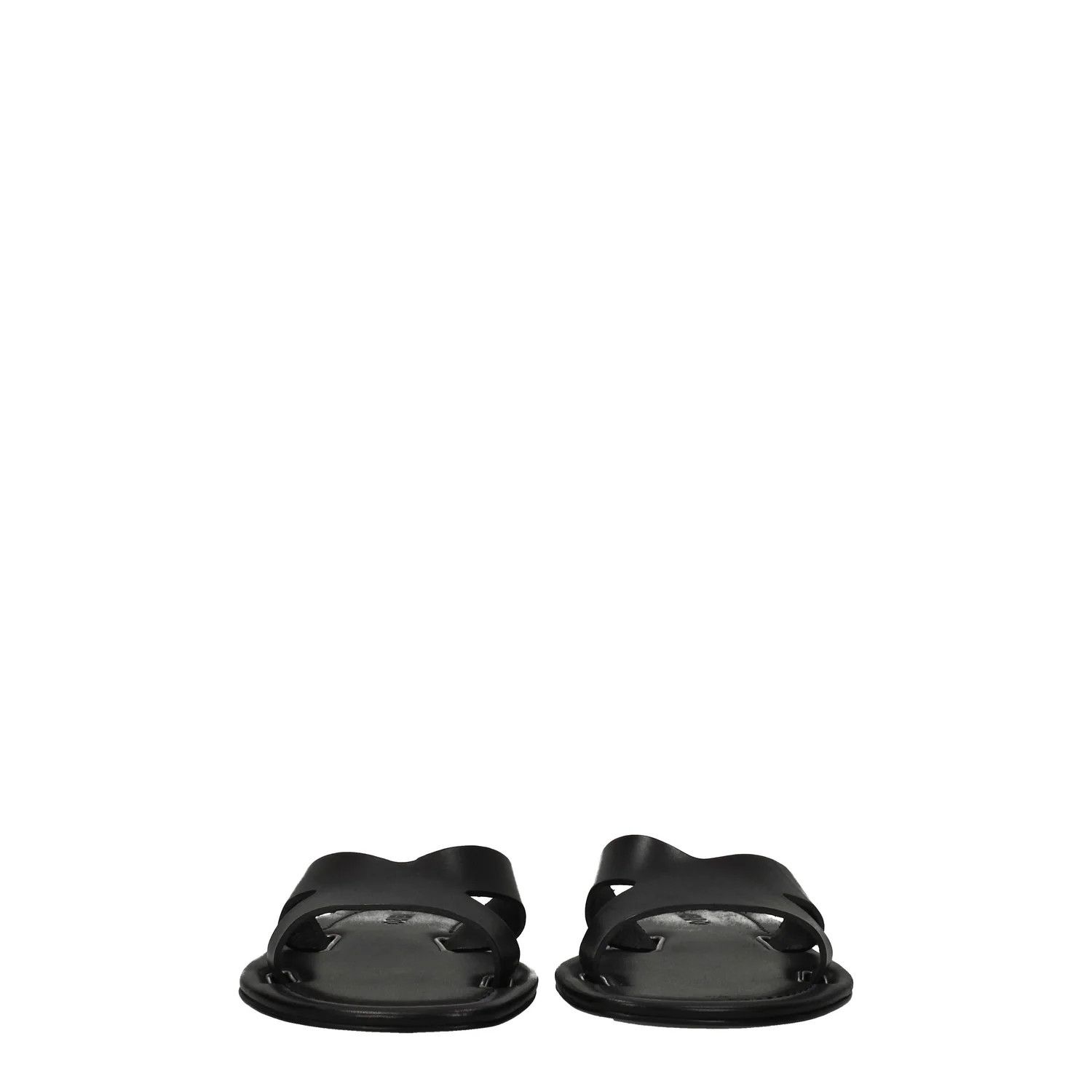 Kenzo ob1o1e1124 Leather Slippers and Clogs in Black Size US 4 / IT 34 - 3 Thumbnail