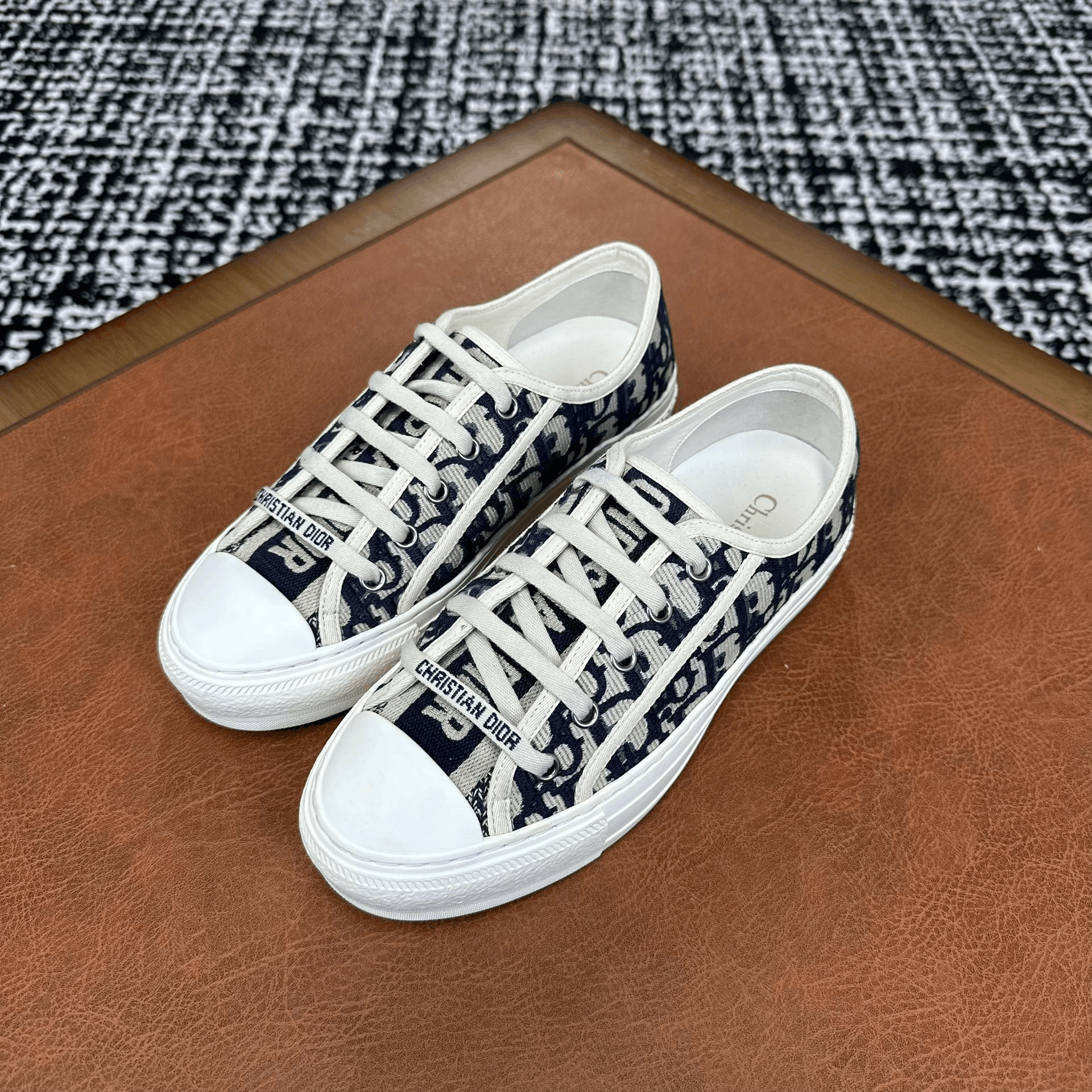 Dior Dior Blue Lowtop Sneakers it_36-5 Women Size US 6.5 / IT 36.5 - 1 Thumbnail