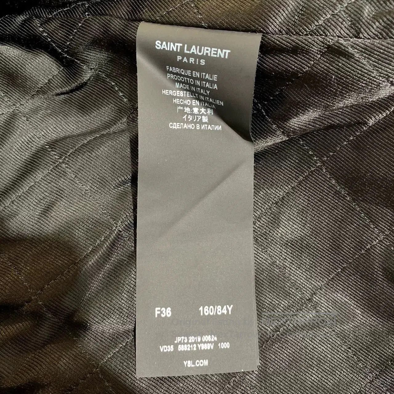 Saint Laurent Paris Saint Laurent Fur Collar Wool Jacket. Size XS / US 0-2 / IT 36-38 - 6 Thumbnail