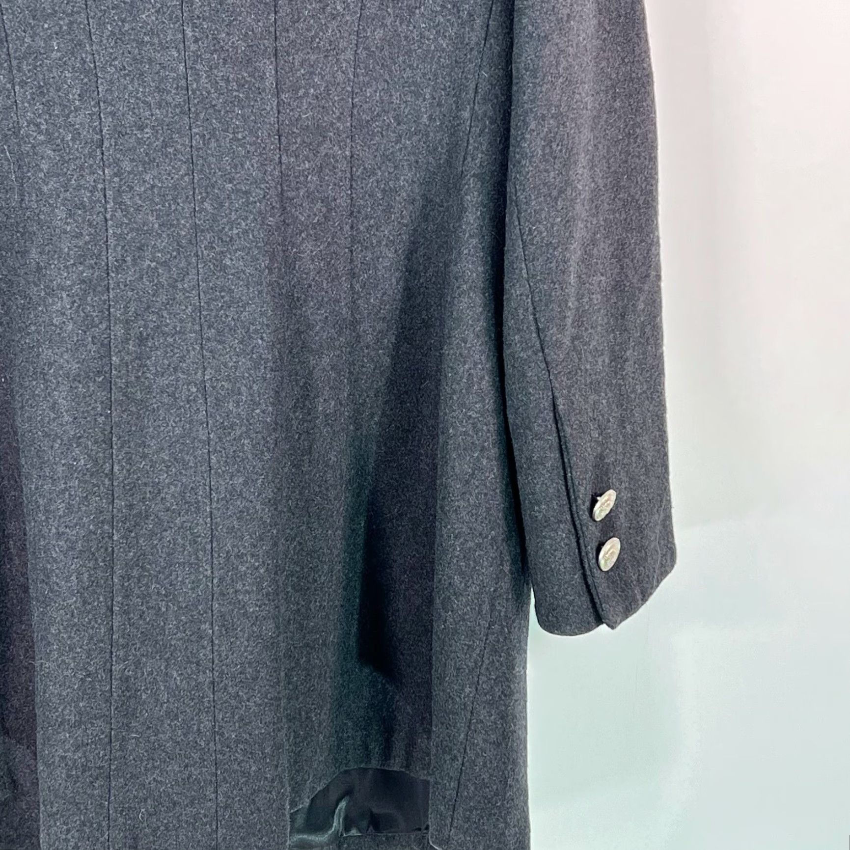 Laundry by Shelli Segal Laundry by Shelli Segal Womens Pea Coat Coat Grey Wool Blend Size 14 Vintage? No. Size XL / US 12-14 / IT 48-50 - 6 Thumbnail