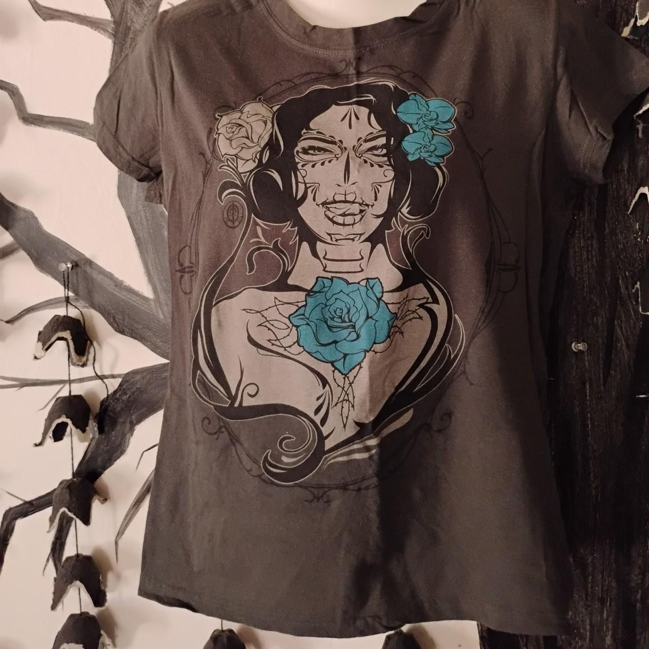 Other Dia de Los Muertos T-shirt size S/M Day of the Dead Size M / US 6-8 / IT 42-44 - 2 Thumbnail