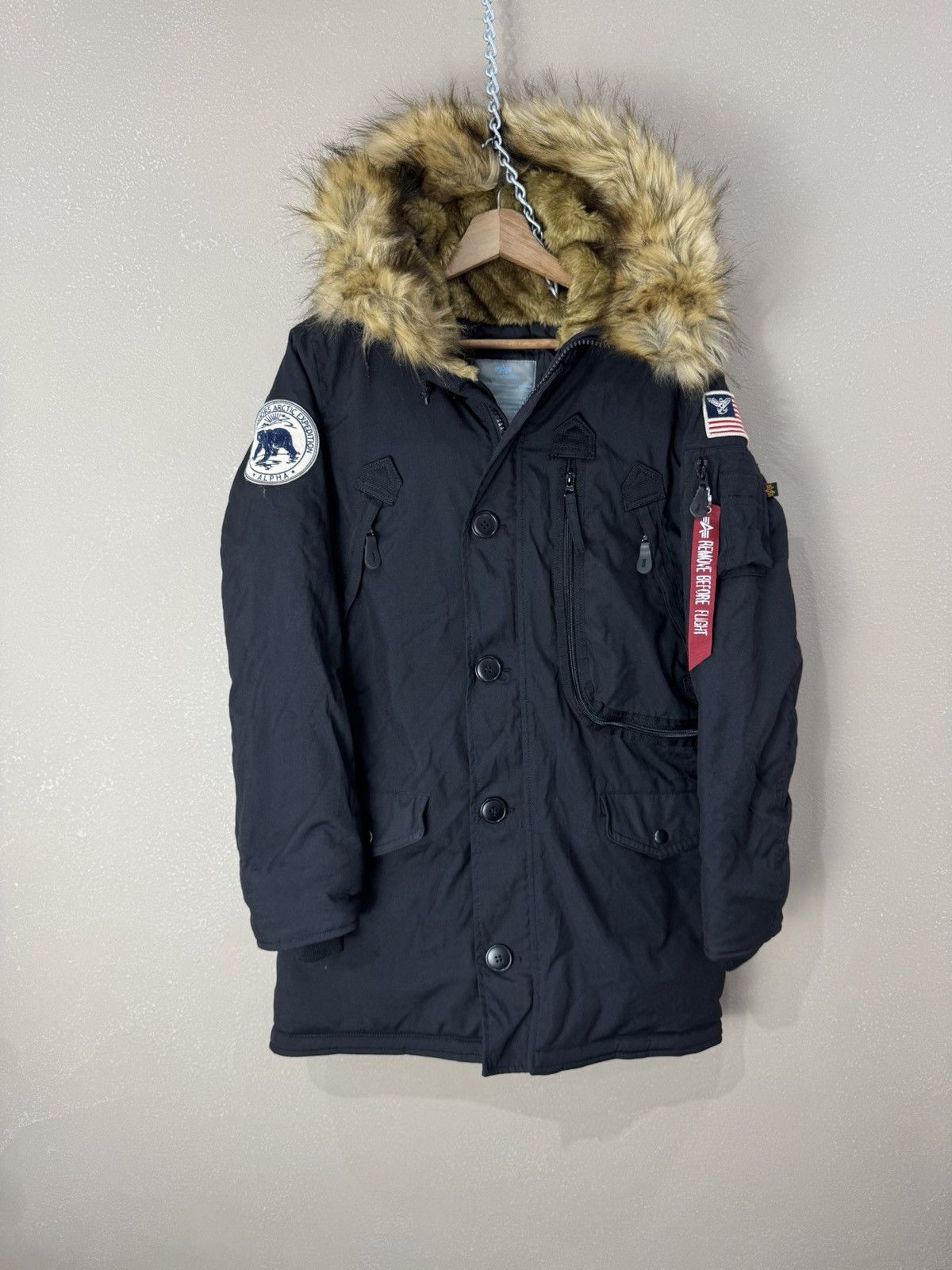 Alpha Industries Patta Alpha Industries Parka Medium Size US S / EU 44-46 / 1 - 1 Thumbnail