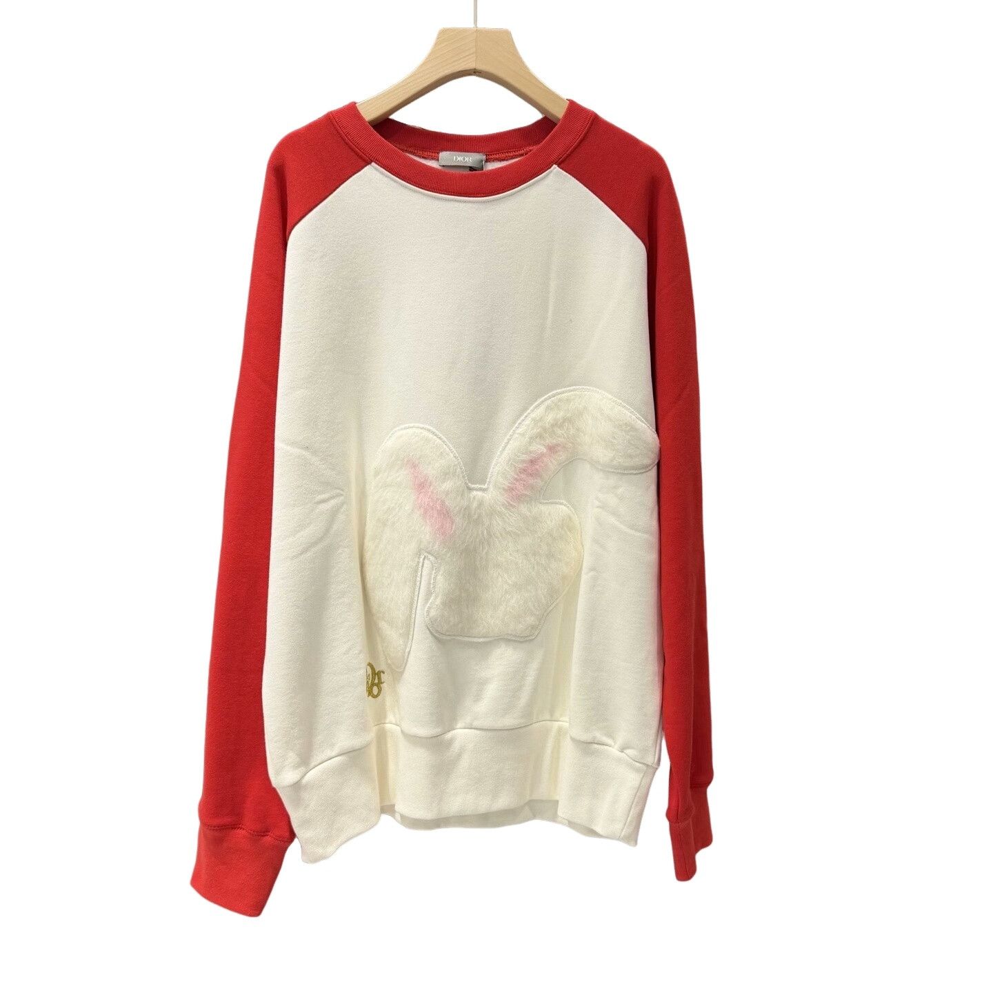 Dior Dior Rabbit Patch Sweatshirt Size L Size US L / EU 52-54 / 3 - 1 Thumbnail