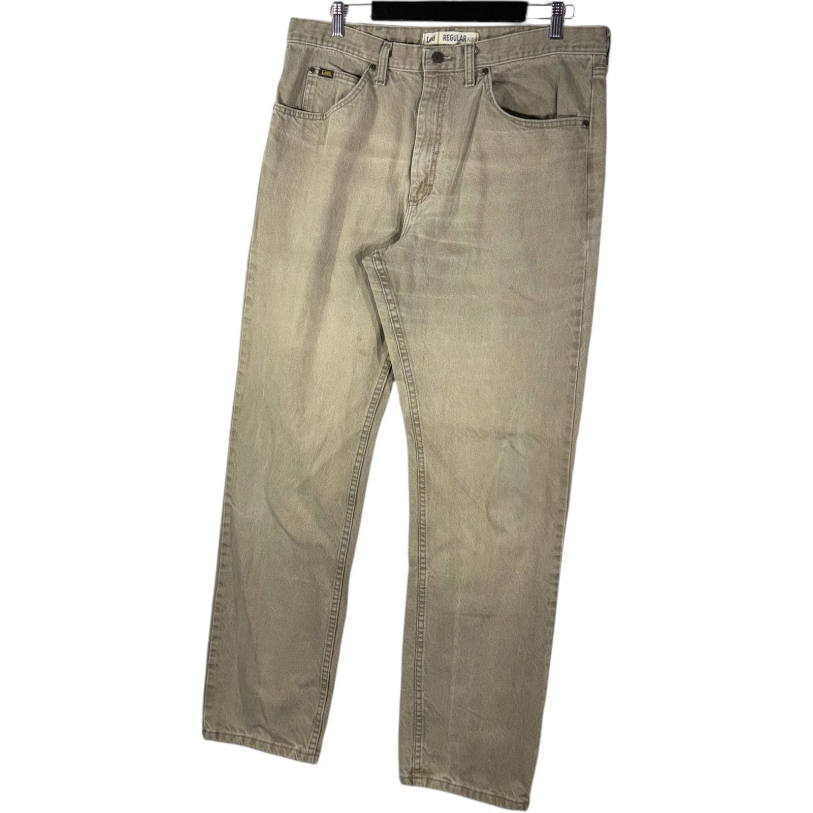 Lee Lee Denim Straight Leg Jeans 38x33 Size US 38 / EU 54 - 3 Thumbnail