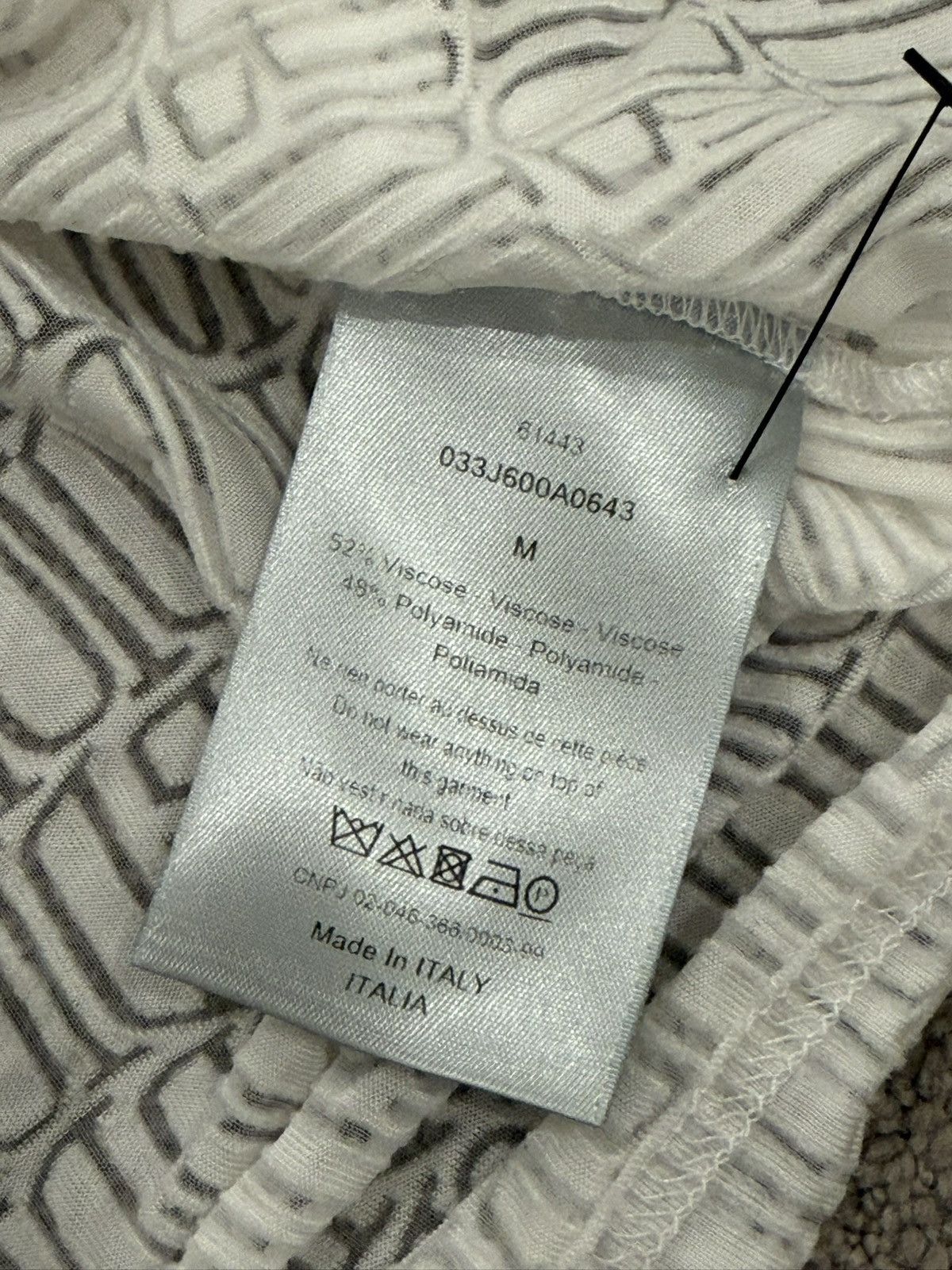 Dior Stussy Collaboration Logo Tee Size US M / EU 48-50 / 2 - 3 Thumbnail