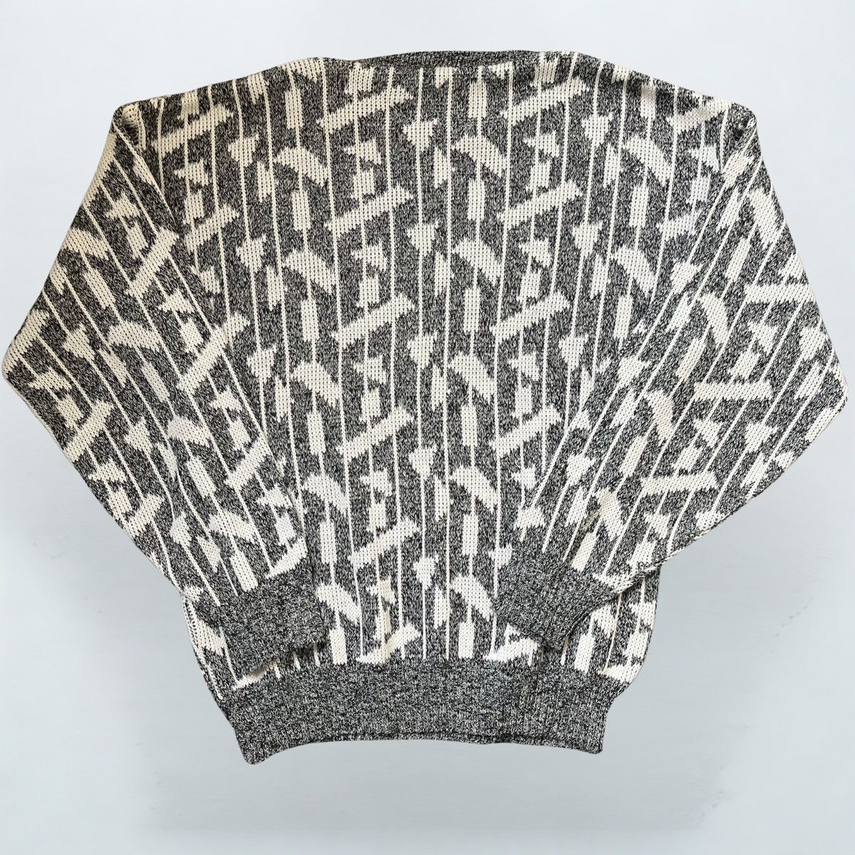 Other Vintage Sunhanit Knit Sweater - (Tagged L, Fits M/L) Size US M / EU 48-50 / 2 - 2 Thumbnail