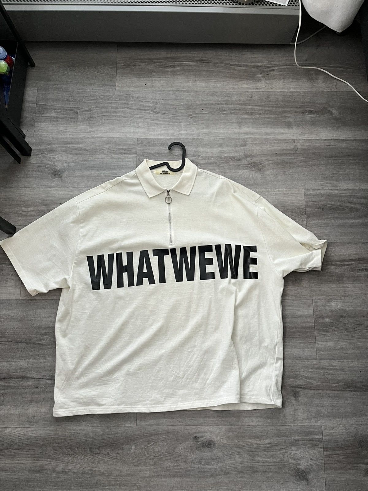 Japanese Brand Whatwewearmatters quarter zip polo Size US XL / EU 56 / 4 - 1 Thumbnail
