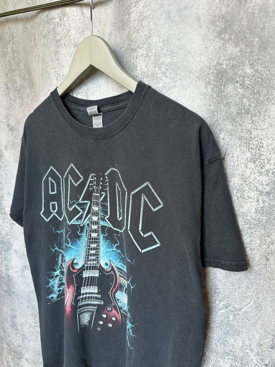 AC/DC AC/DC Guitar Gibson SG T-Shirt Vintage Rock Band Tee Size US L / EU 52-54 / 3 - 6 Thumbnail