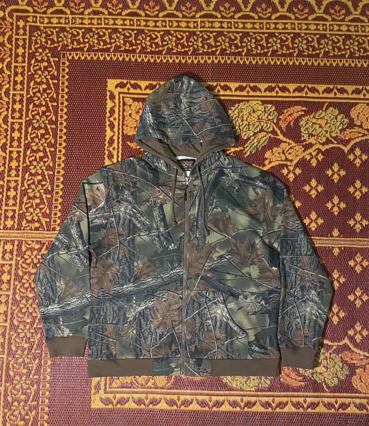 Mossy Oaks Vintage Camo Hoodie Size US XL / EU 56 / 4 - 2 Thumbnail