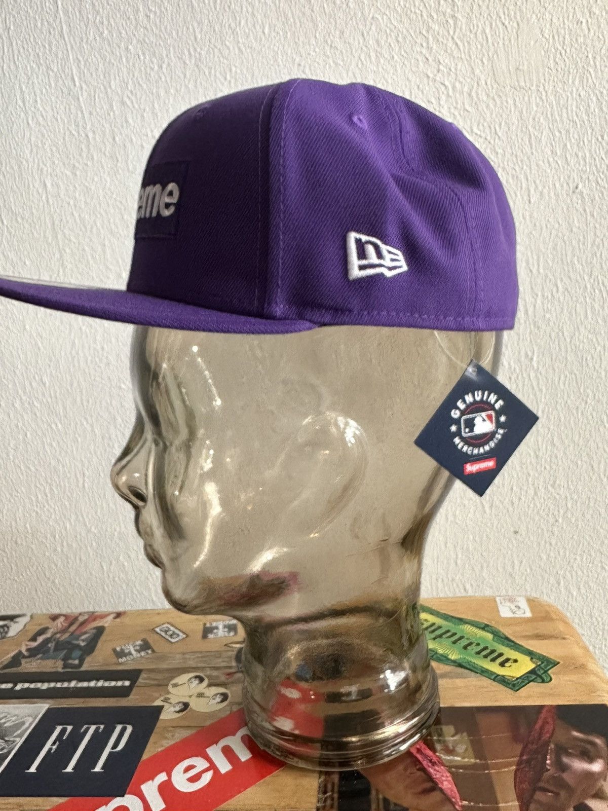 Supreme Supreme x MLB Houston Astros Box Logo Fitted Size ONE SIZE - 3 Thumbnail