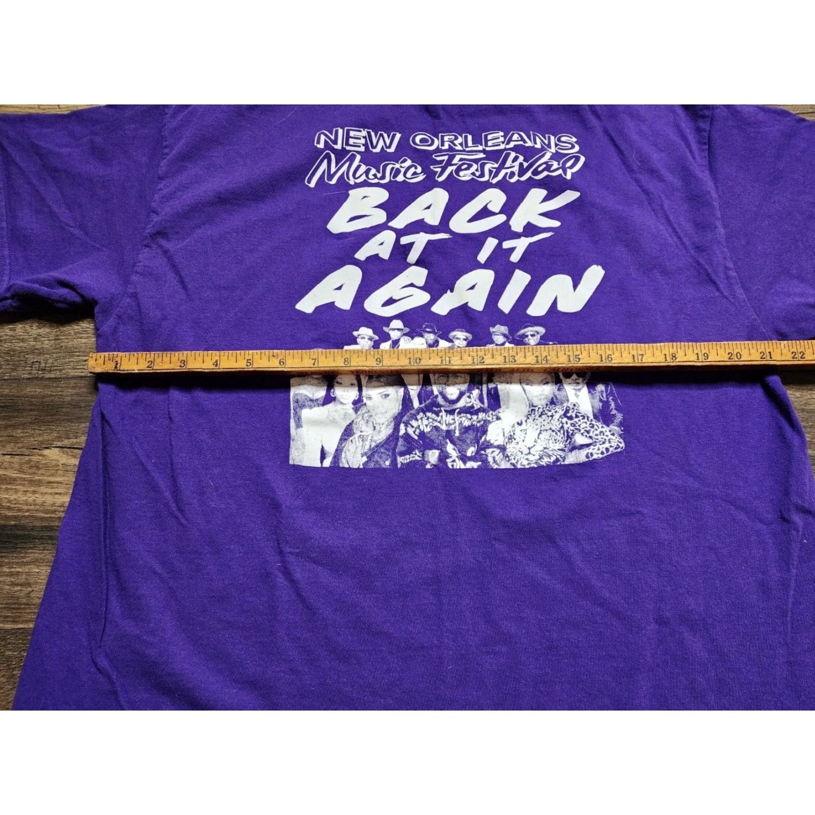 Doublet Mens XL 2022 Music Festival New Orleans T Shirt Double Sided Size US XL / EU 56 / 4 - 4 Thumbnail