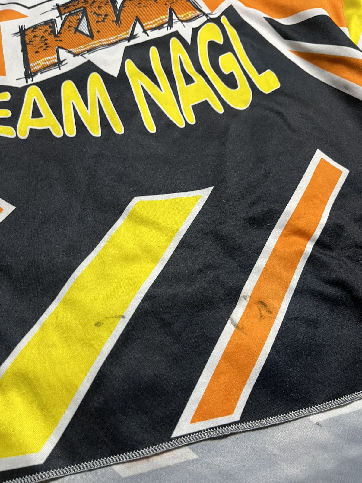 Vintage KTM RACING VINTAGE 1980’s MOTOCROSS JERSEY BMX LONGSLEEVE Size US XXL / EU 58 / 5 - 3 Thumbnail
