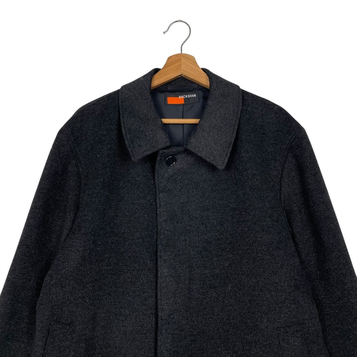 Japanese Brand Japanese Brand Backshan Wool Overcoat Size US L / EU 52-54 / 3 - 2 Thumbnail