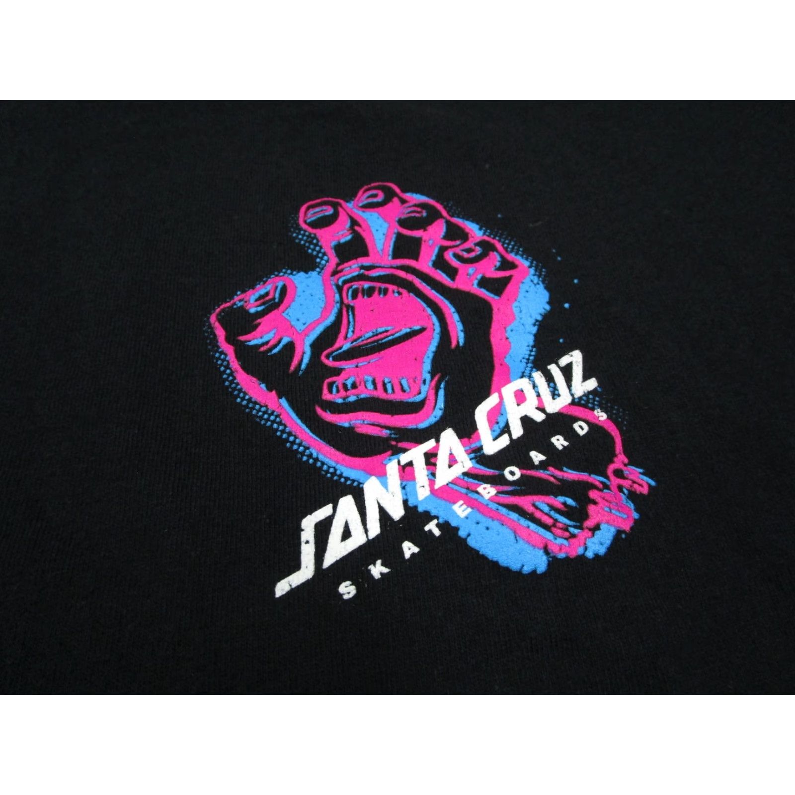 Vintage Santa Cruz Skateboards Shirt Mens 2XL Black Screaming Hand Graphic Skate Tee Size US XXL / EU 58 / 5 - 2 Thumbnail