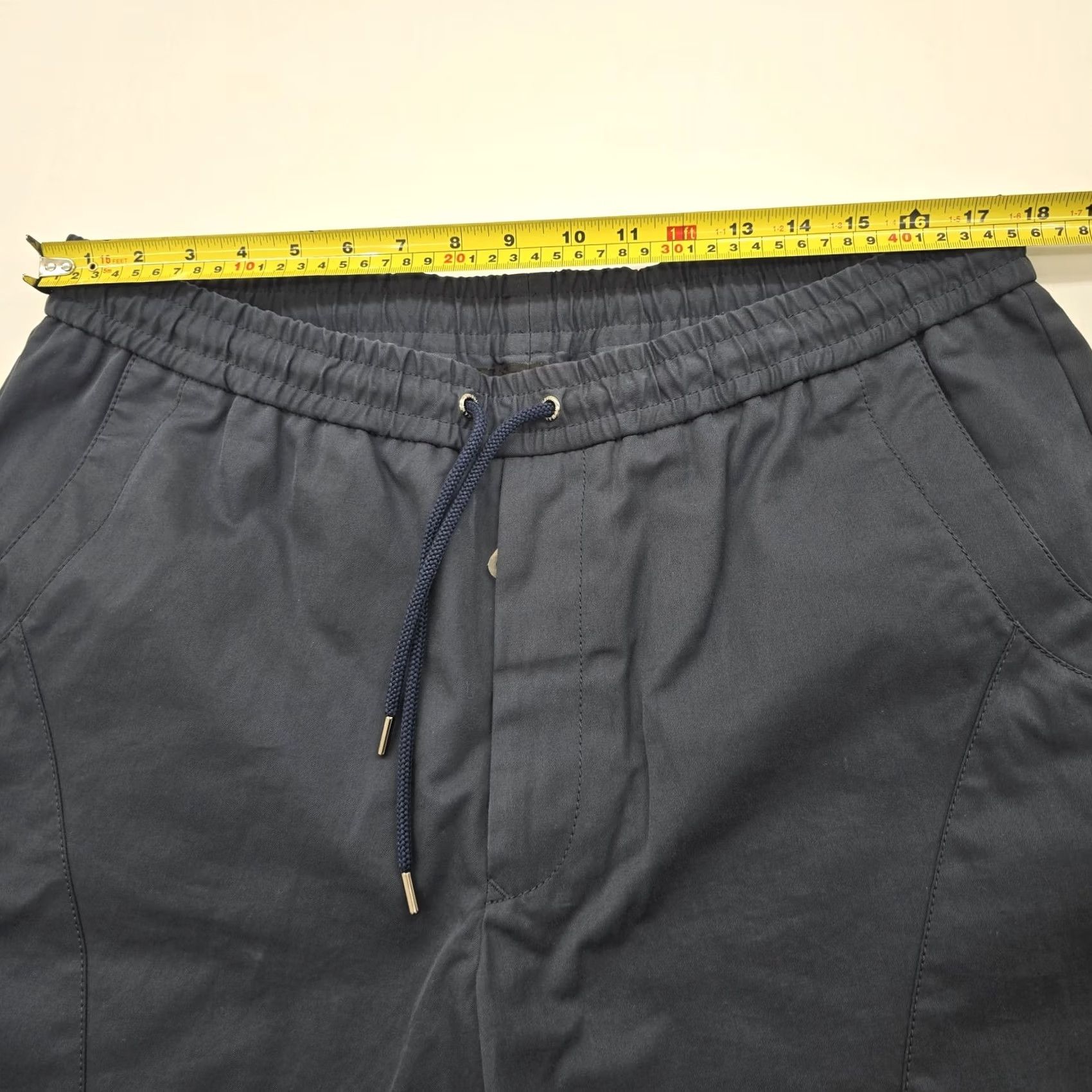 Giorgio Armani Giorgio Armani Navy Drawstring Shorts Men’s 54 Cotton BNWT Drawstring Shorts Size US 38 / EU 54 - 5 Thumbnail