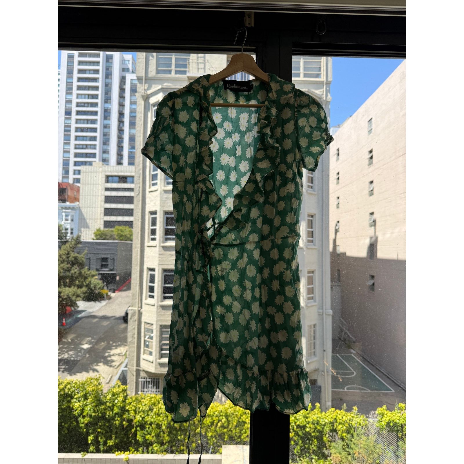 Realisation Par Réalisation Par Valentina Daisy Wrap Dress Size M / US 6-8 / IT 42-44 - 1 Thumbnail