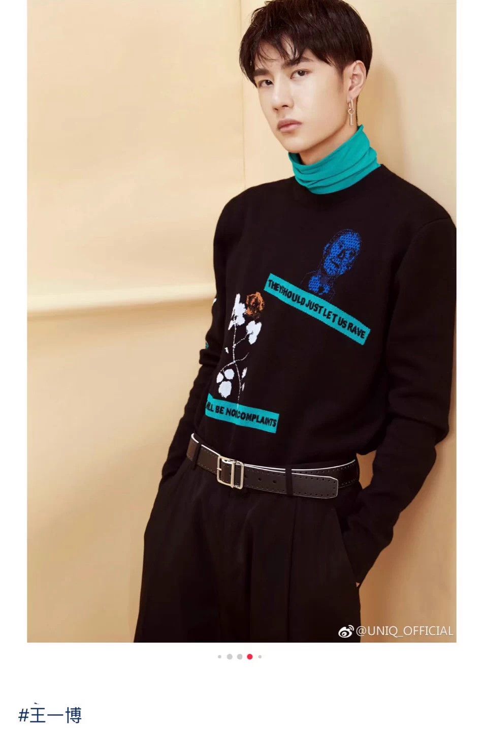 Dior Dior Runway Black Intarsia Logo Sweater S Size US S / EU 44-46 / 1 - 6 Thumbnail