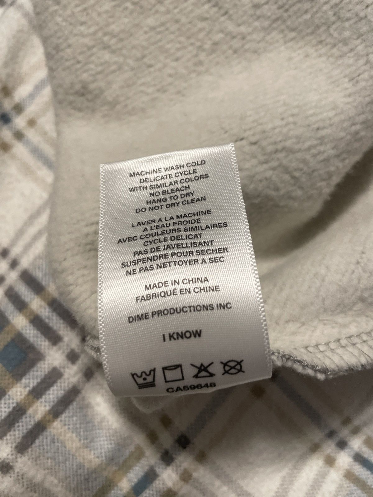 Dime DIME classic small logo crew neck NEW Size US XL / EU 56 / 4 - 6 Thumbnail