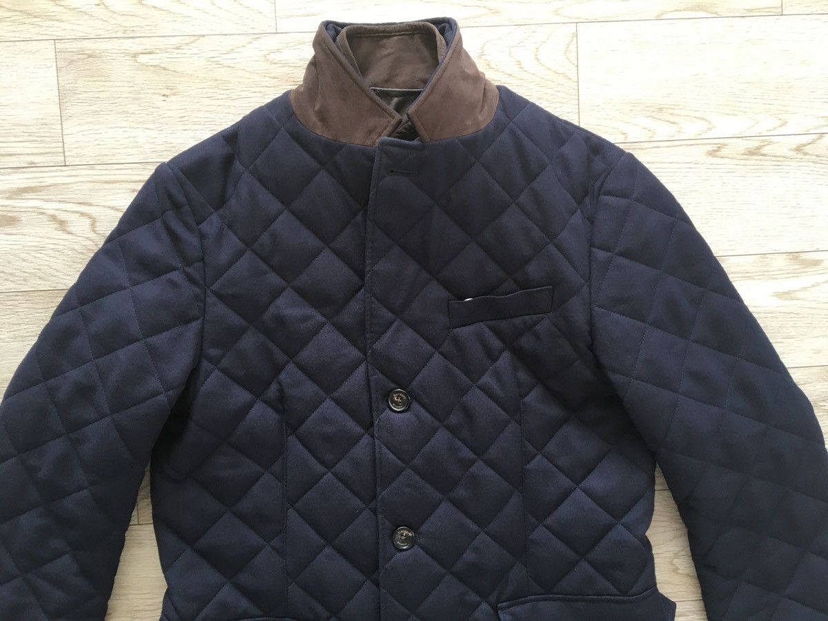 Hackett Hackett Mayfair London Bespoke Wool Padded Overcoat Size US S / EU 44-46 / 1 - 18 Thumbnail