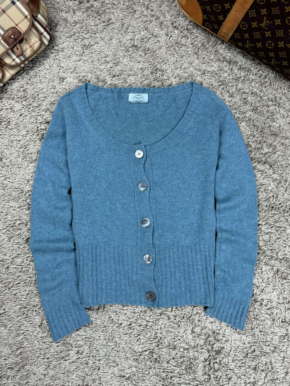 Autumn Cashmere × Prada × Vintage Pretty cashmere sweater Prada original casual luxury item Size M / US 6-8 / IT 42-44 - 1 Thumbnail
