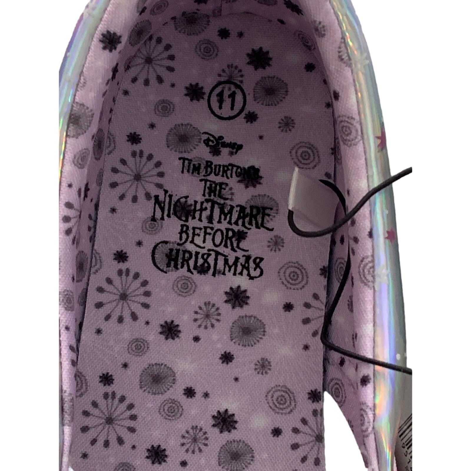 Disney Disney Women's 11 Nightmare Before Christmas Low Top Sneaker Size US 11 / IT 41 - 7 Thumbnail
