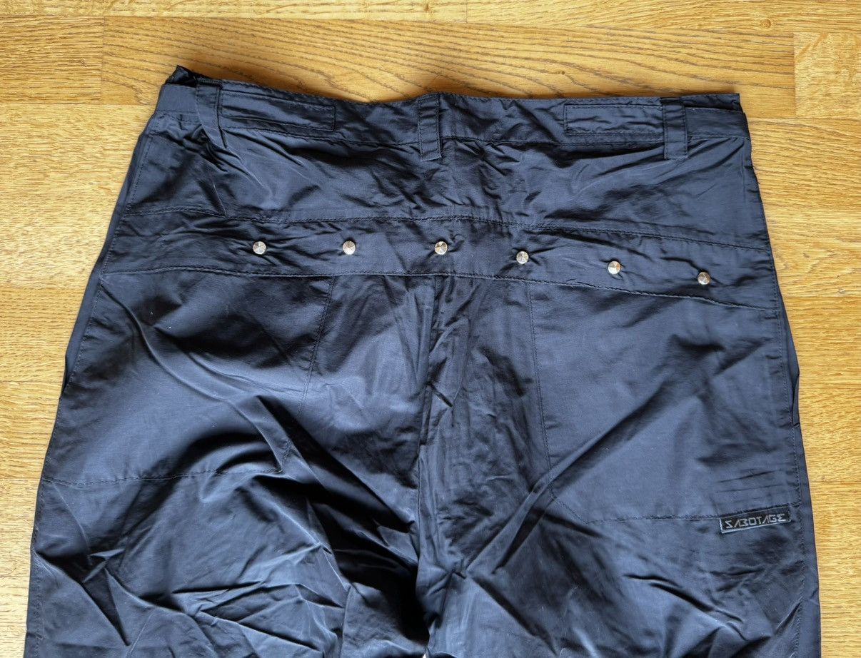 Walter Van Beirendonck NOS 1990‘s Sabotage Contrast Zip Panel/Rivet Rave Pants Size US 34 / EU 50 - 14 Thumbnail