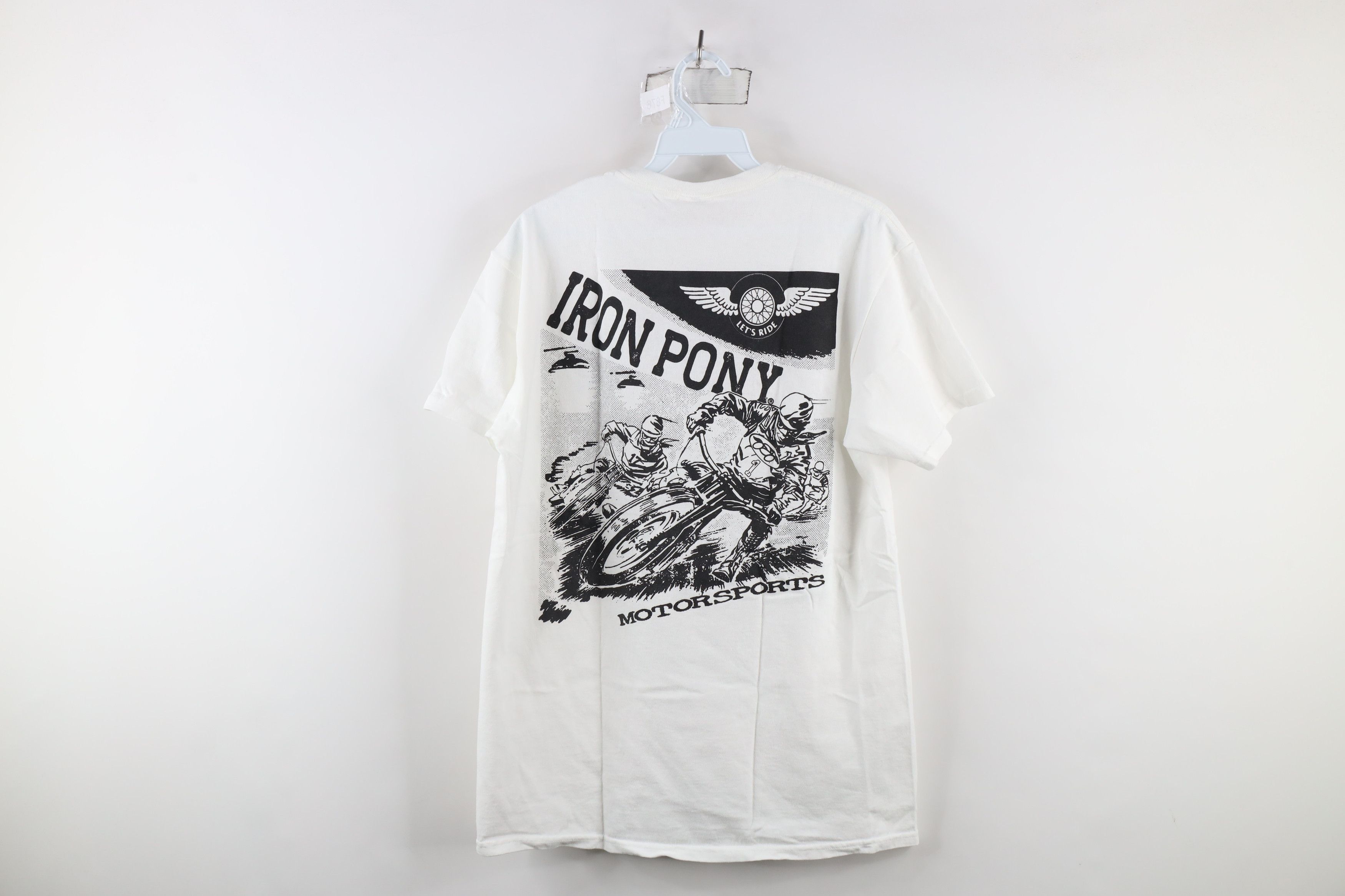 Vintage Vintage Streetwear Out Iron Pony Motorsports Racing T-Shirt Size US M / EU 48-50 / 2 - 8 Thumbnail
