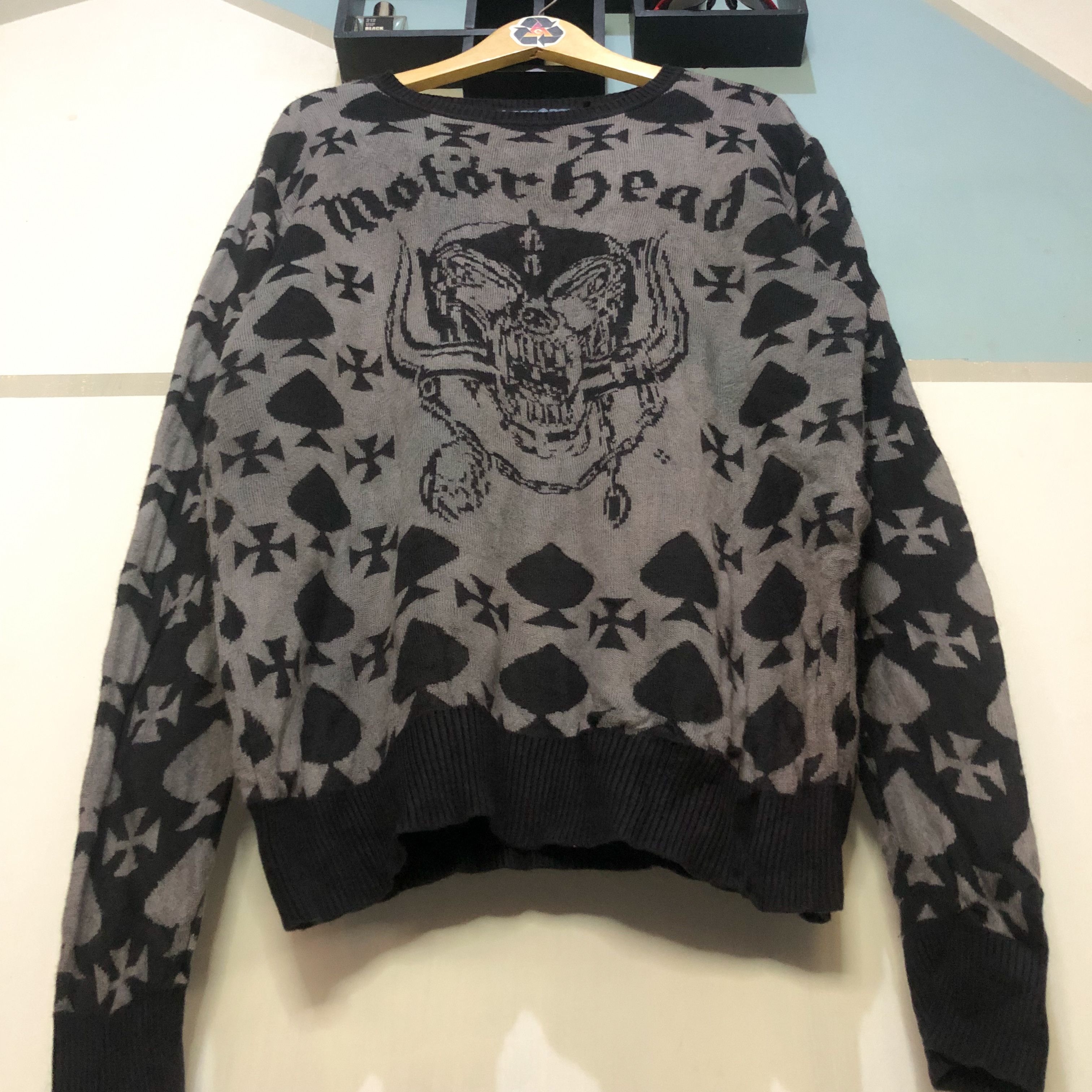Band Tees Vintage Motörhead 2013s Knit Sweater Christmas Size US L / EU 52-54 / 3 - 4 Thumbnail