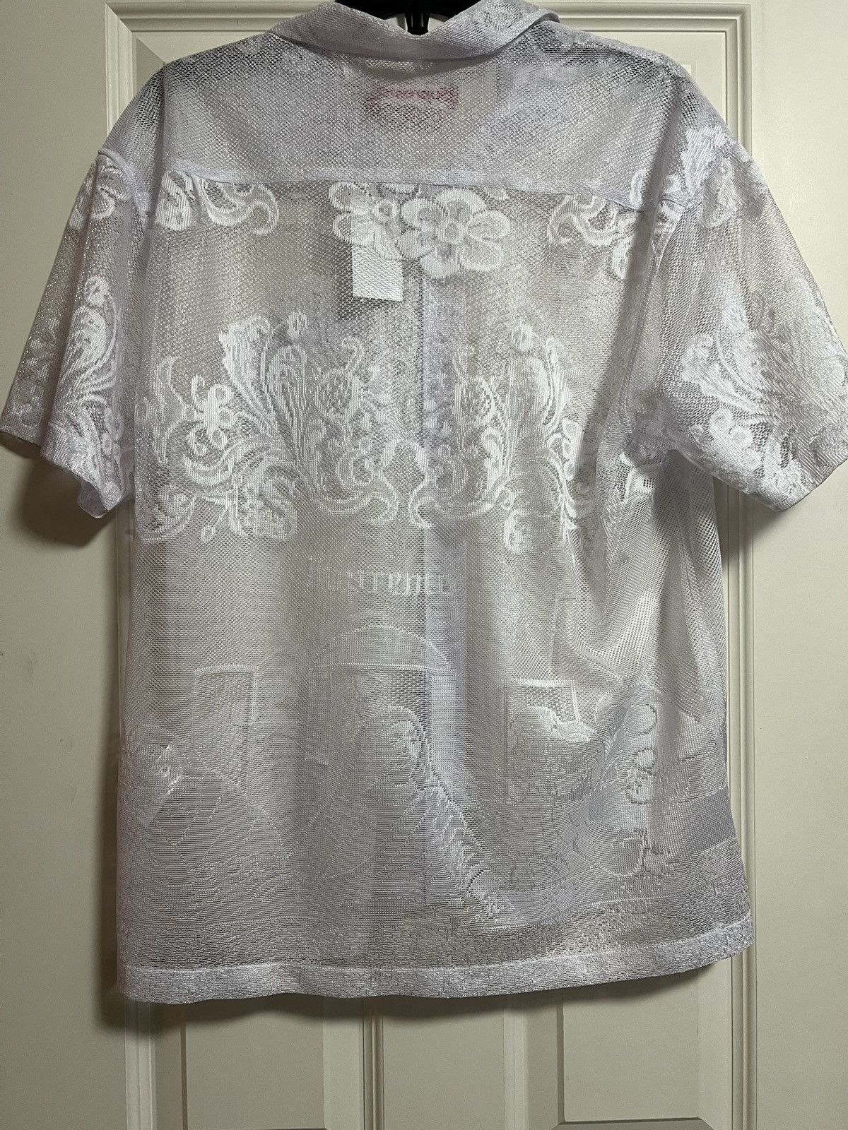 Supreme Supreme White Lace Tee -Last Supper Collab Size US M / EU 48-50 / 2 - 2 Thumbnail