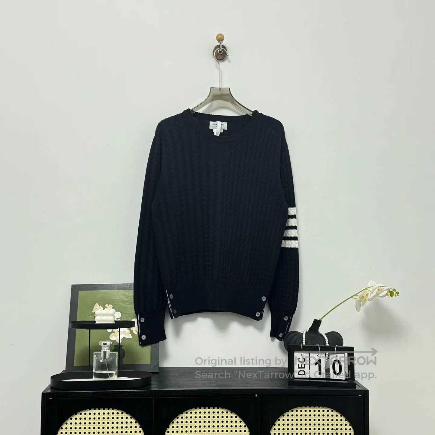 Thom Browne thom browne navy stripe sweater size 3. Size US M / EU 48-50 / 2 - 1 Thumbnail
