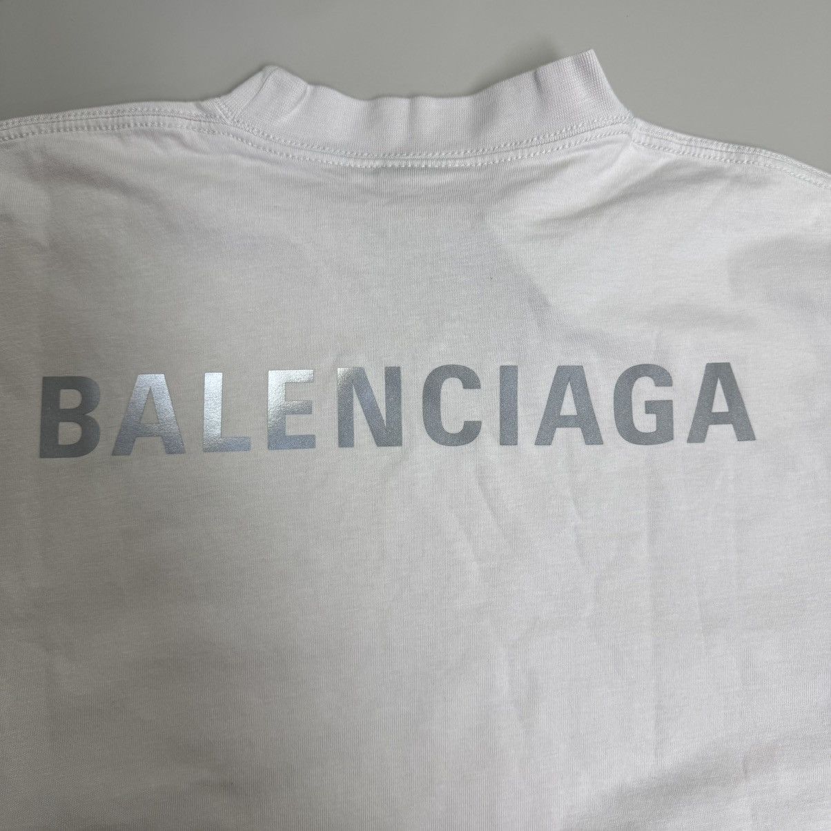 Balenciaga Authentic Brand New Unisex Balenciaga Logo Print Sweatshirt Size US M / EU 48-50 / 2 - 10 Thumbnail