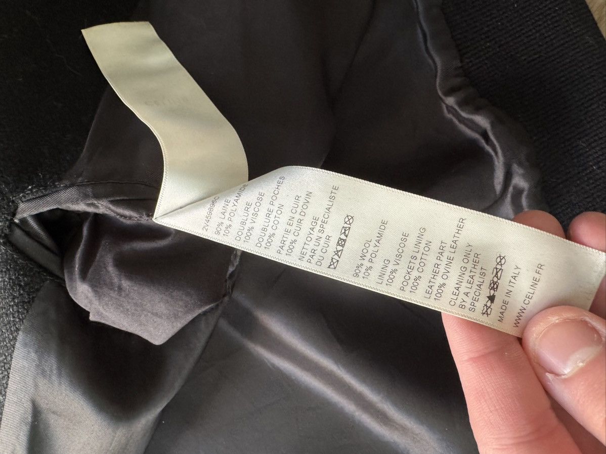 Celine Celine leather bomber Size US L / EU 52-54 / 3 - 11 Thumbnail