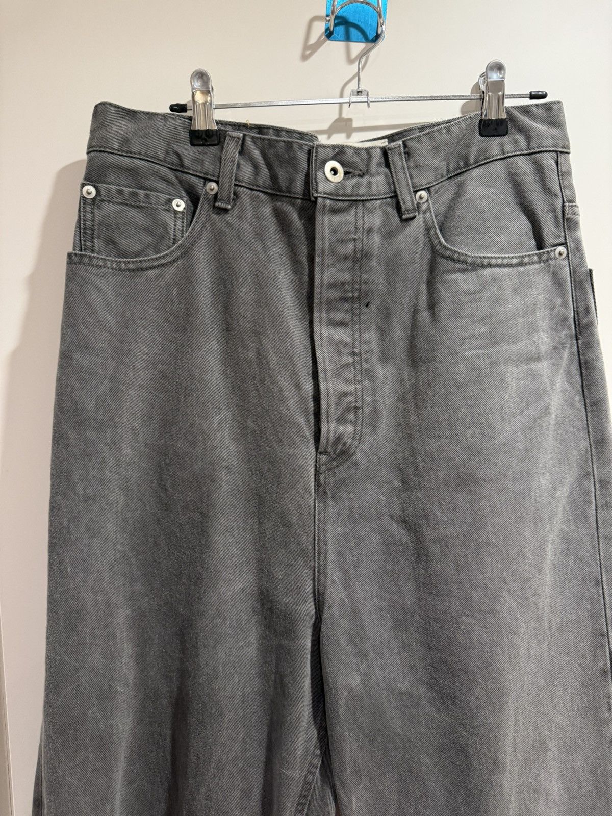 Vuja De Vu jade Baggy Washed Denim Jeans Size US 30 / EU 46 - 3 Thumbnail