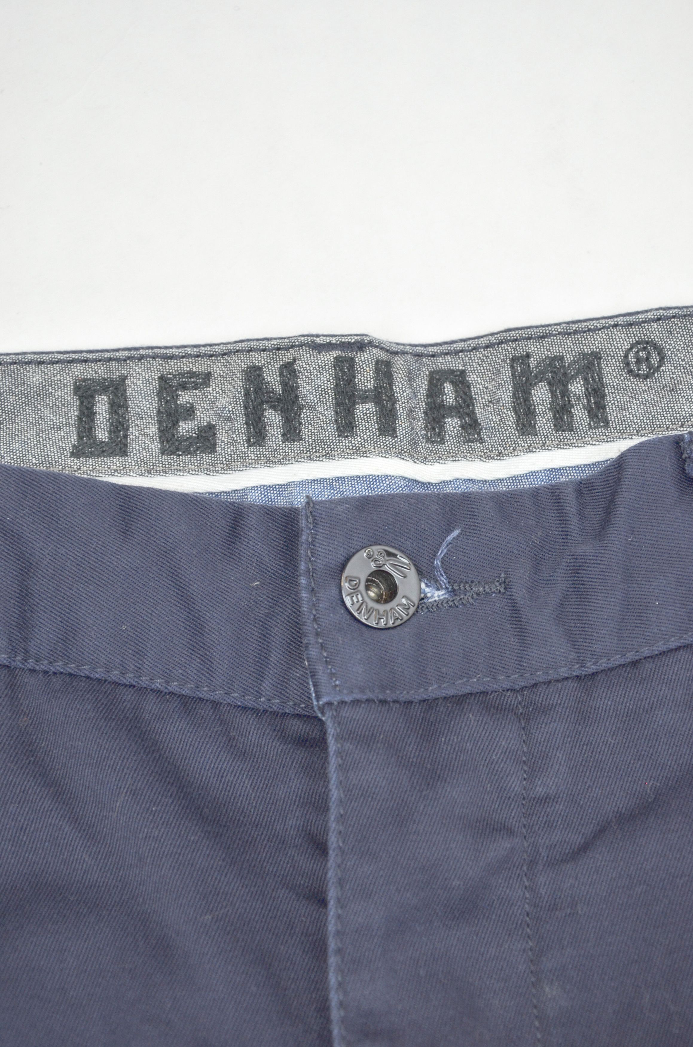 DENHAM Denham Apache Slim Fit Navy Chino Pants – W36 L32 Size US 36 / EU 52 - 4 Thumbnail