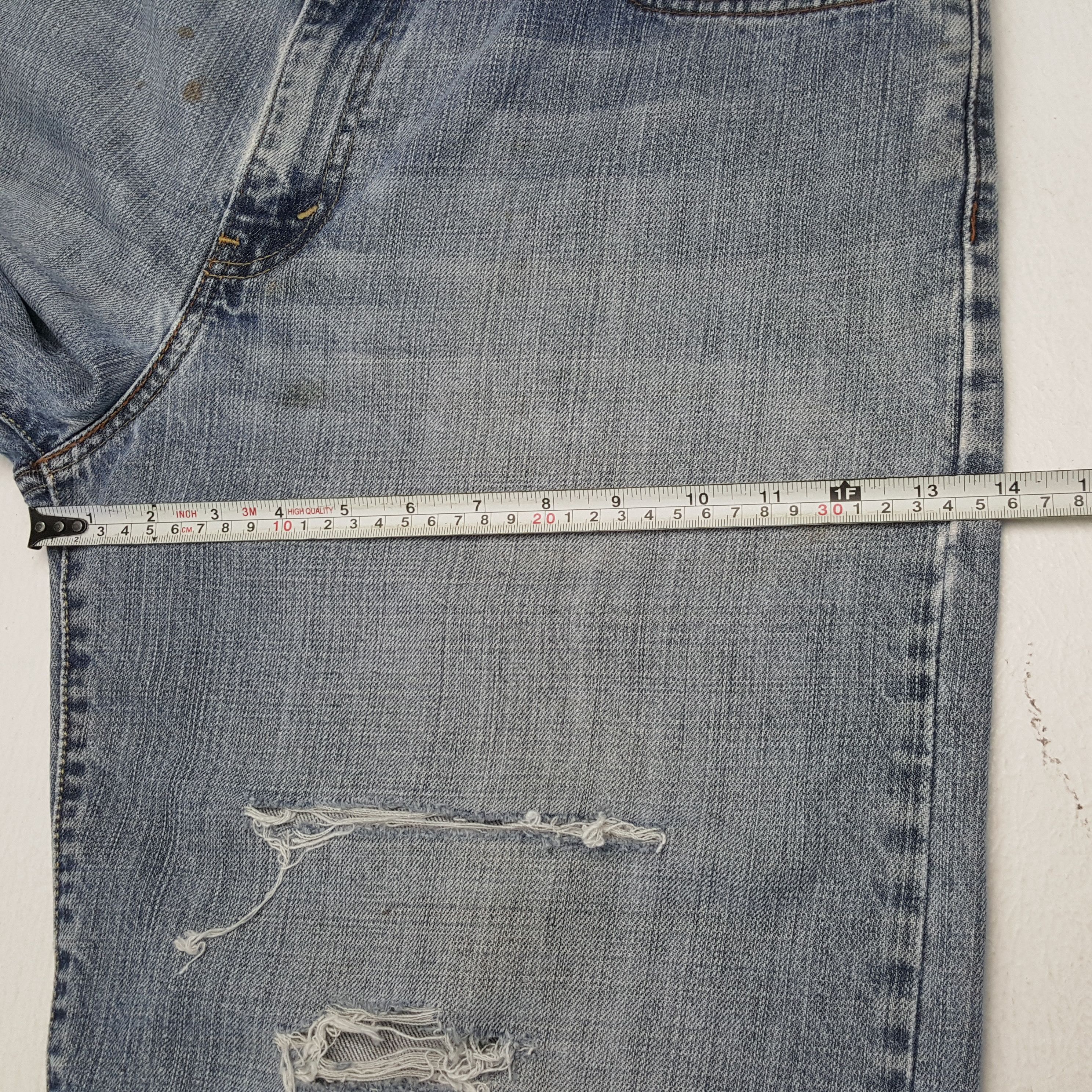 Levi's × Vintage LEVI'S Distressed Shorts Jeans Summer Style Size US 34 / EU 50 - 7 Thumbnail