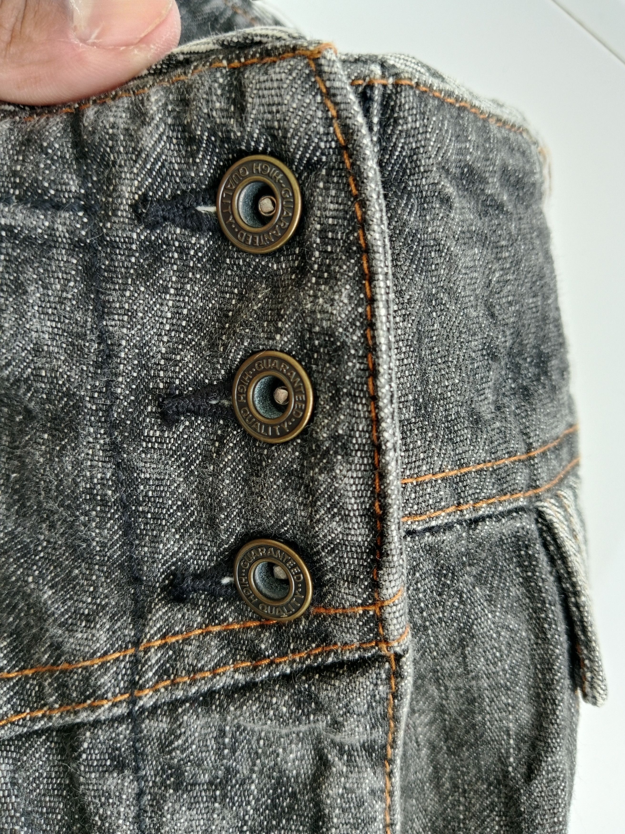 Vintage Vintage East Boy Denim Skirt Nice Style Size 28" / US 6 / IT 42 - 7 Thumbnail