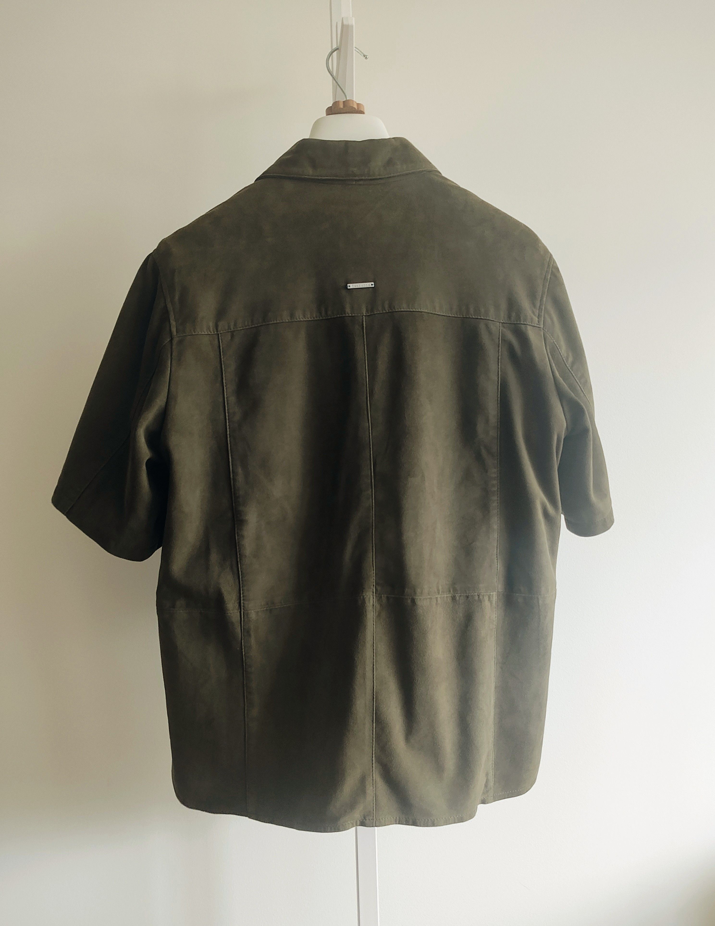 Deadwood (NWT) Suede Bahama Shirt - Olive - M Size US M / EU 48-50 / 2 - 2 Thumbnail