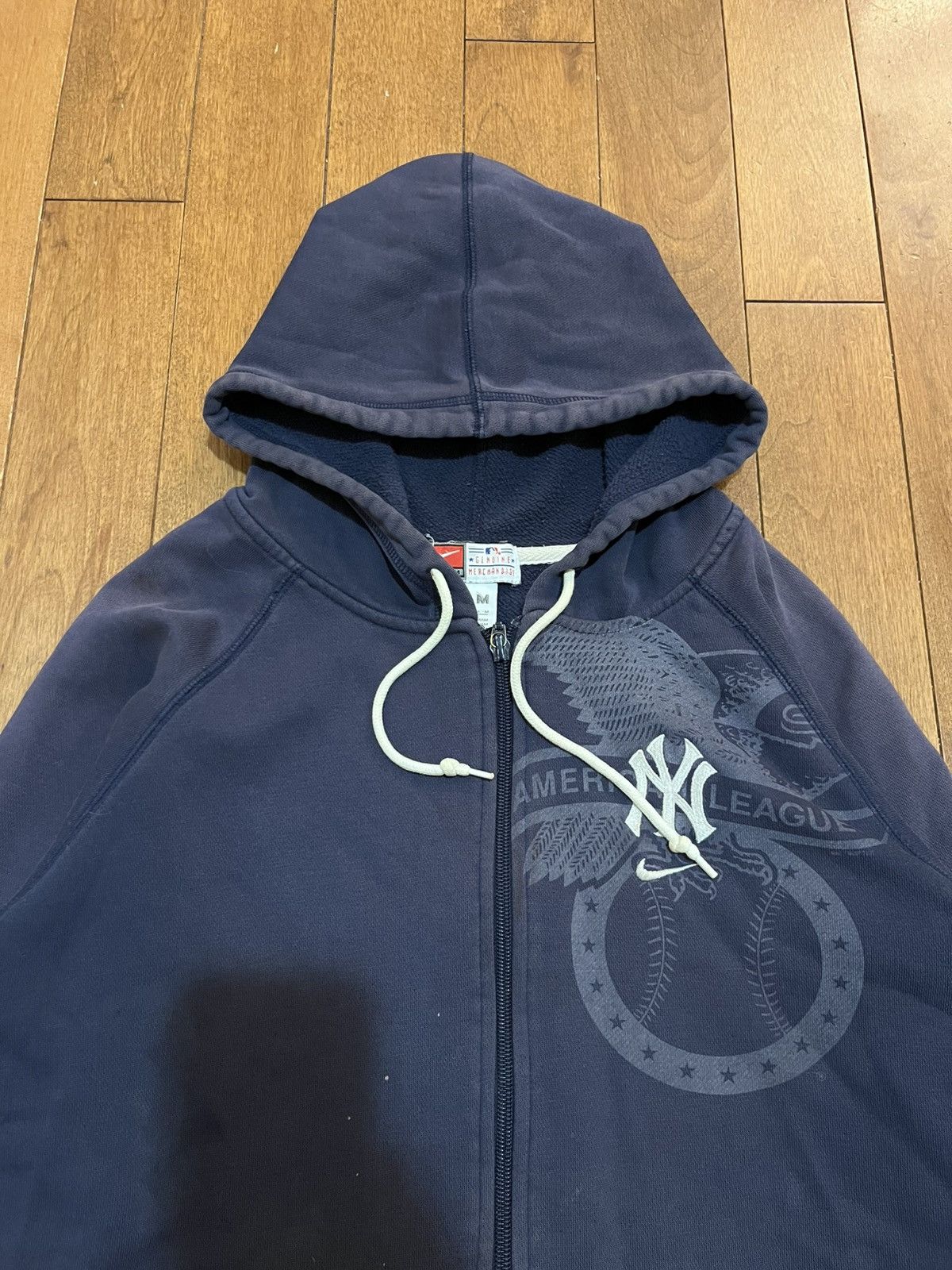 Nike Vintage y2k nike yankees hoodie Size US M / EU 48-50 / 2 - 1 Thumbnail