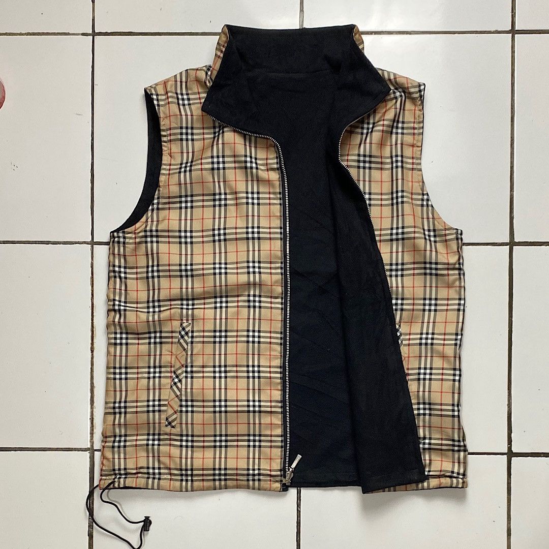 Burberry Burberry golf nova check reversible vest Size L / US 10 / IT 46 - 5 Thumbnail