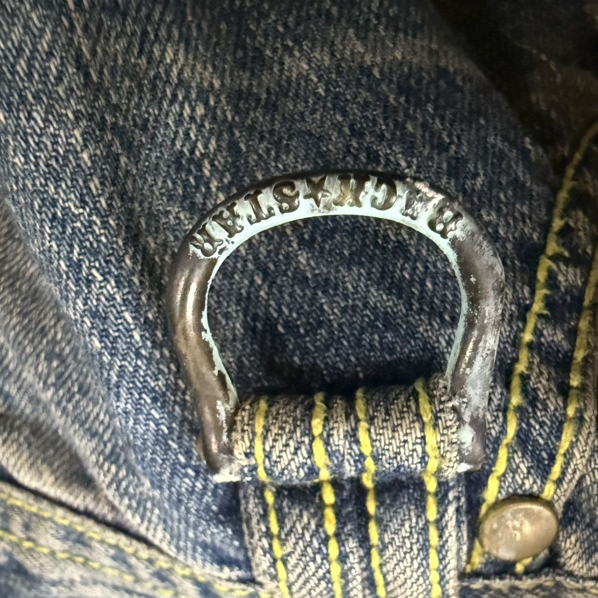 Hysteric Glamour 🔥🇯🇵 Vintage Avant Garde BackStar Paint Patch Denim Size US 33 - 18 Thumbnail
