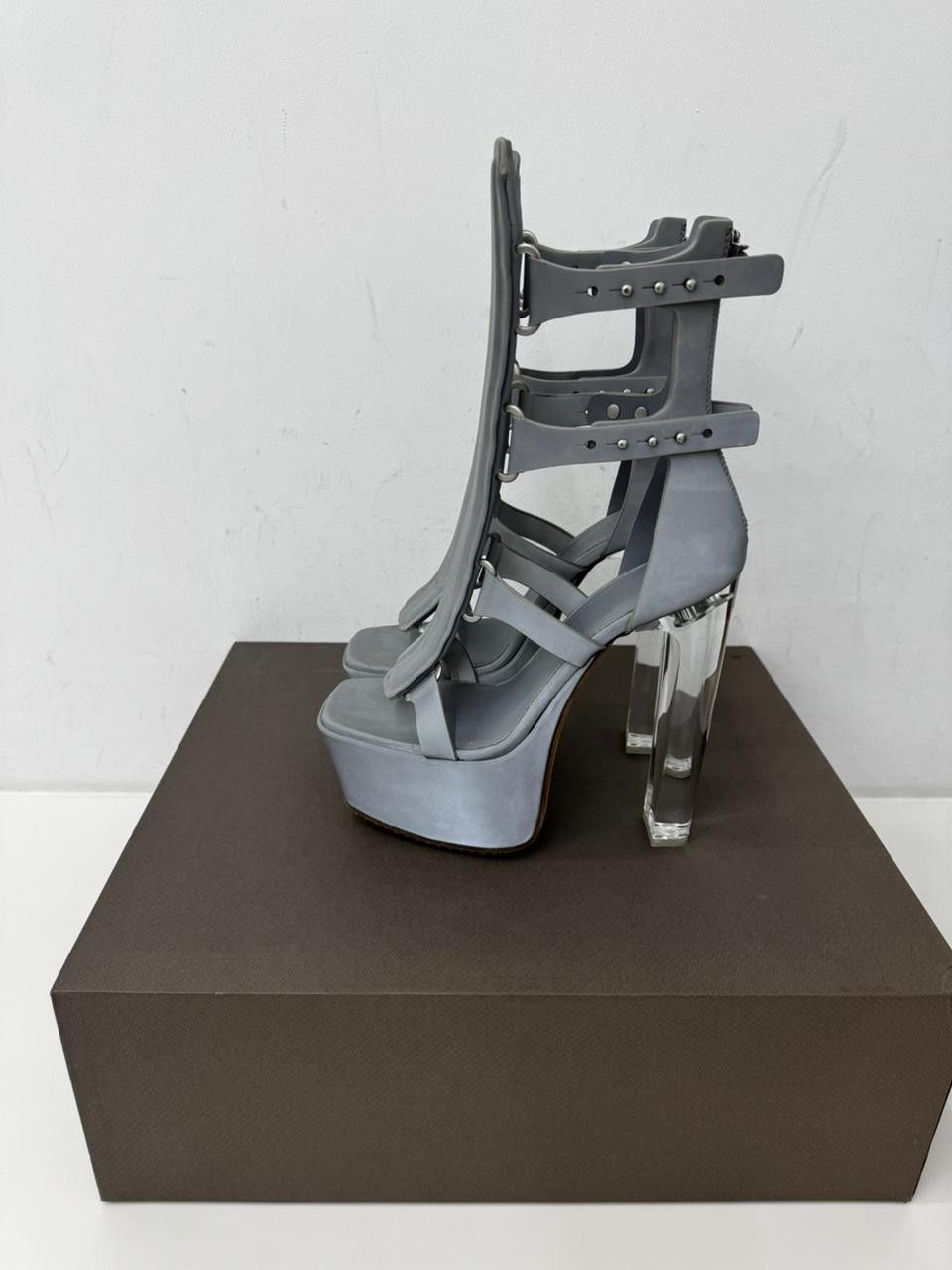 Rick Owens HIGH ANKLE SPARTAN Size US 8 / IT 38 - 1 Thumbnail
