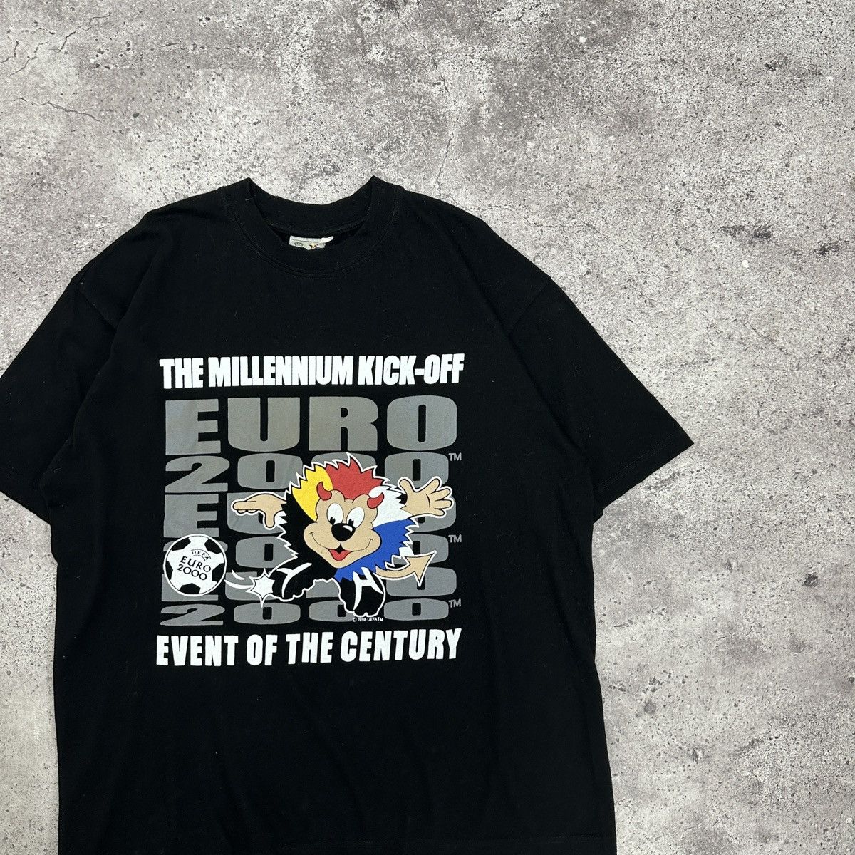 Other Vintage 90s UEFA Euro 2000 promo tee Belgium football y2k Size US L / EU 52-54 / 3 - 2 Thumbnail