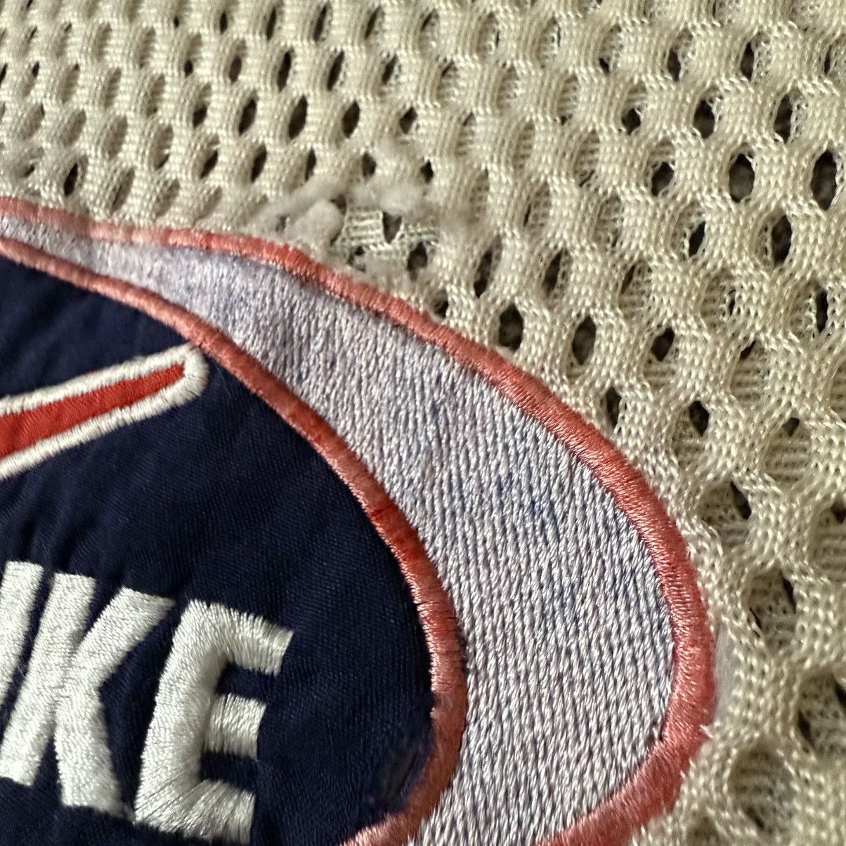 Nike × Vintage 🔥🔥 90s Boxy Nike Full Mesh Tee Size US L / EU 52-54 / 3 - 9 Thumbnail