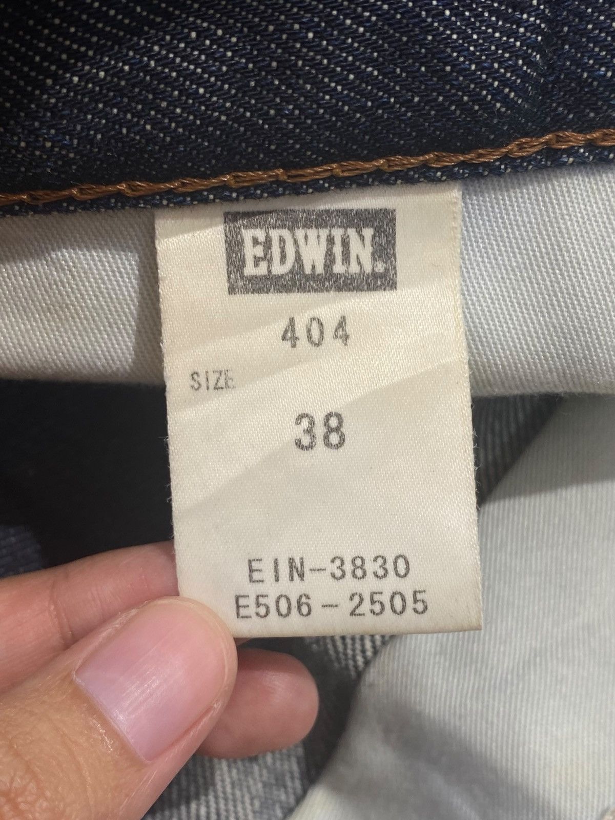 Edwin Edwin Vintage Mud Wash Style Soft Loose Jeans Size US 40 / EU 56 - 12 Thumbnail