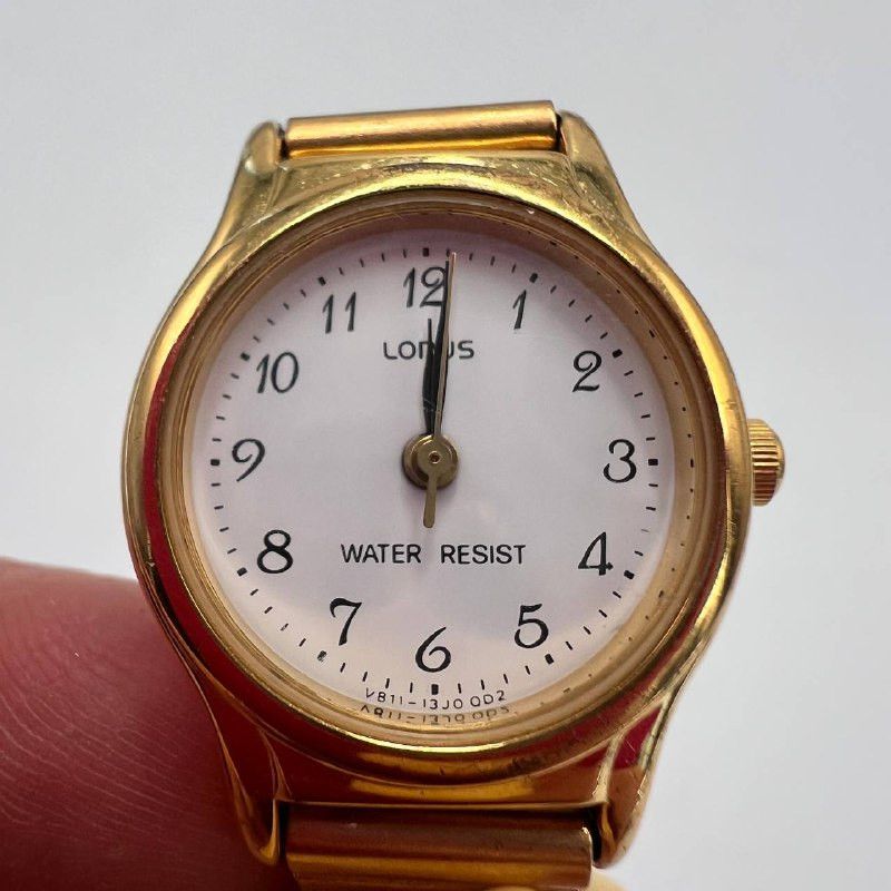 Vintage Vintage Lorus Women’s Quartz Watch Japan Gold Tone Size ONE SIZE - 2 Thumbnail