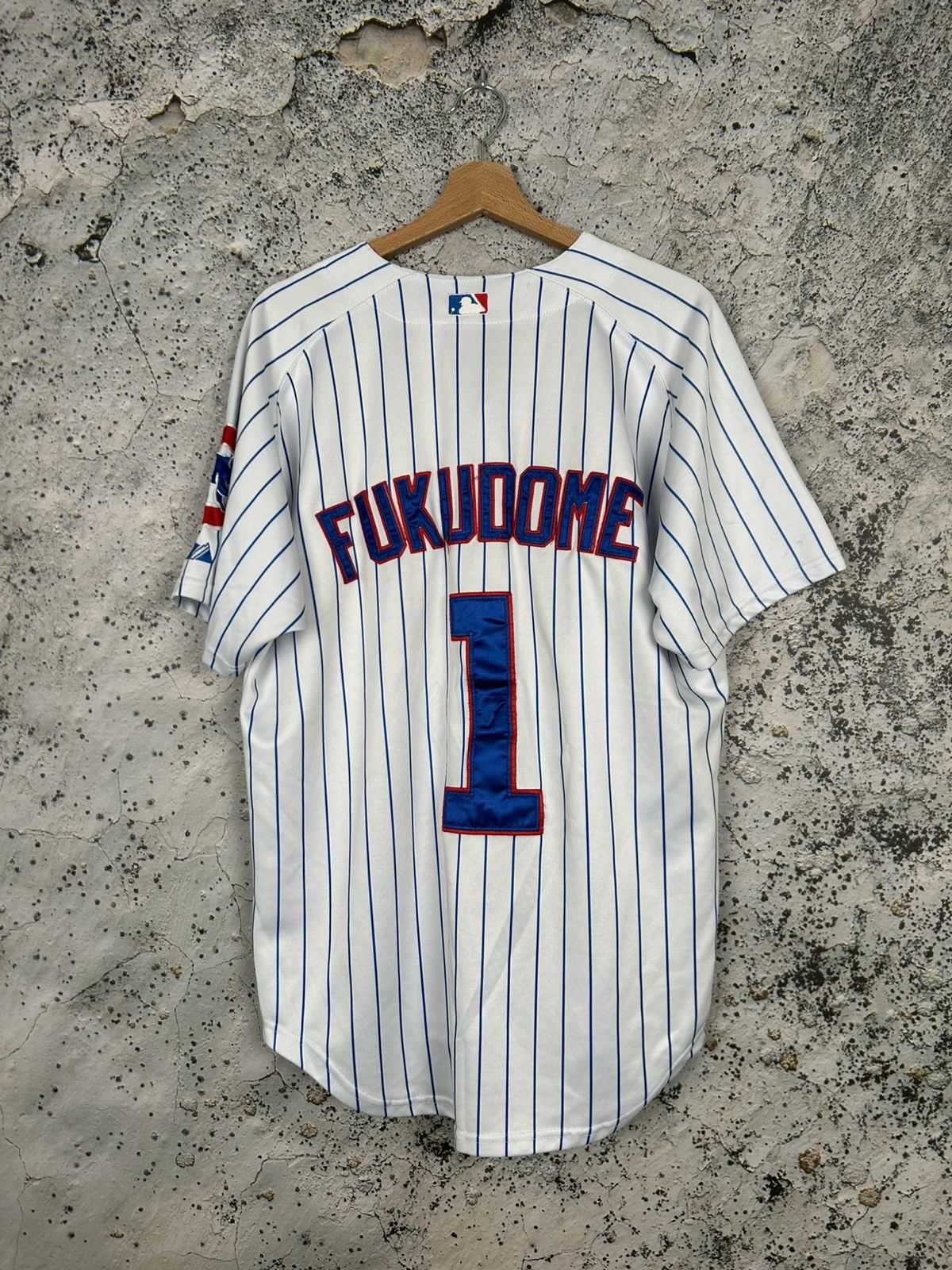 Majestic Vintage Chicago Cubs Fukudome Baseball MLB Majestic Jersey Size US XL / EU 56 / 4 - 2 Thumbnail