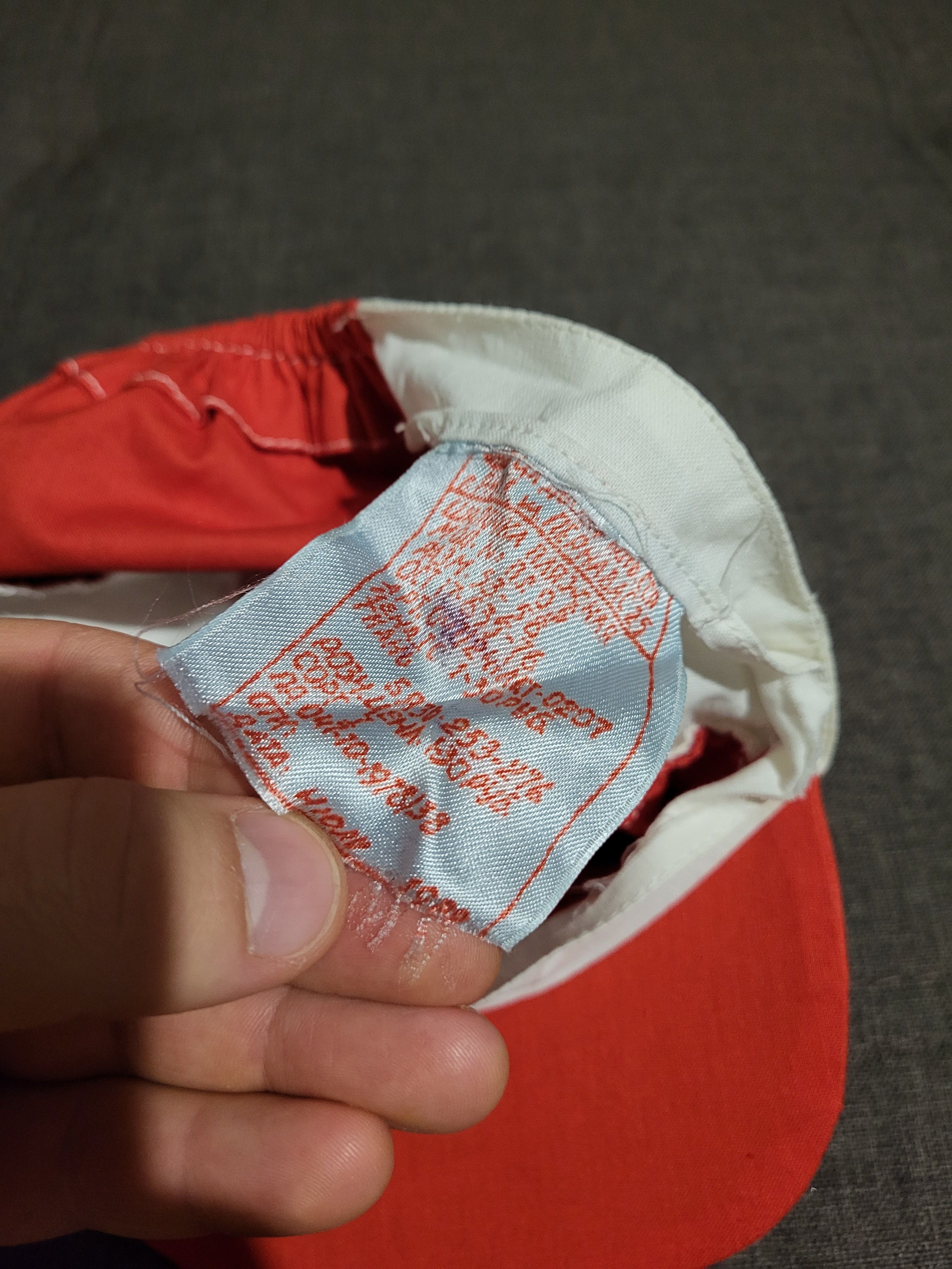 Rapha Vintage Cycling Hat Rallye Fiat Cap 80s Size ONE SIZE - 8 Thumbnail